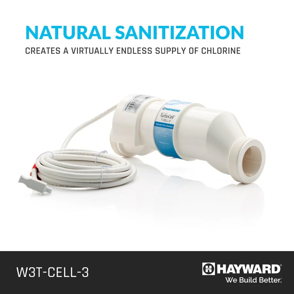 Hayward W3T-Cell-3 TurboCell Salt Cell for Pool Chlorination, In-Ground Swimming Pools up to 15,000 Gallons - Image 7