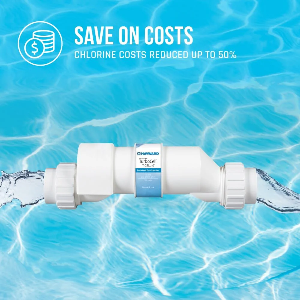 Hayward W3T-Cell-9 TurboCell Salt Cell for Pool Chlorination, In-Ground Swimming Pools up to 25,000 Gallons - Image 4