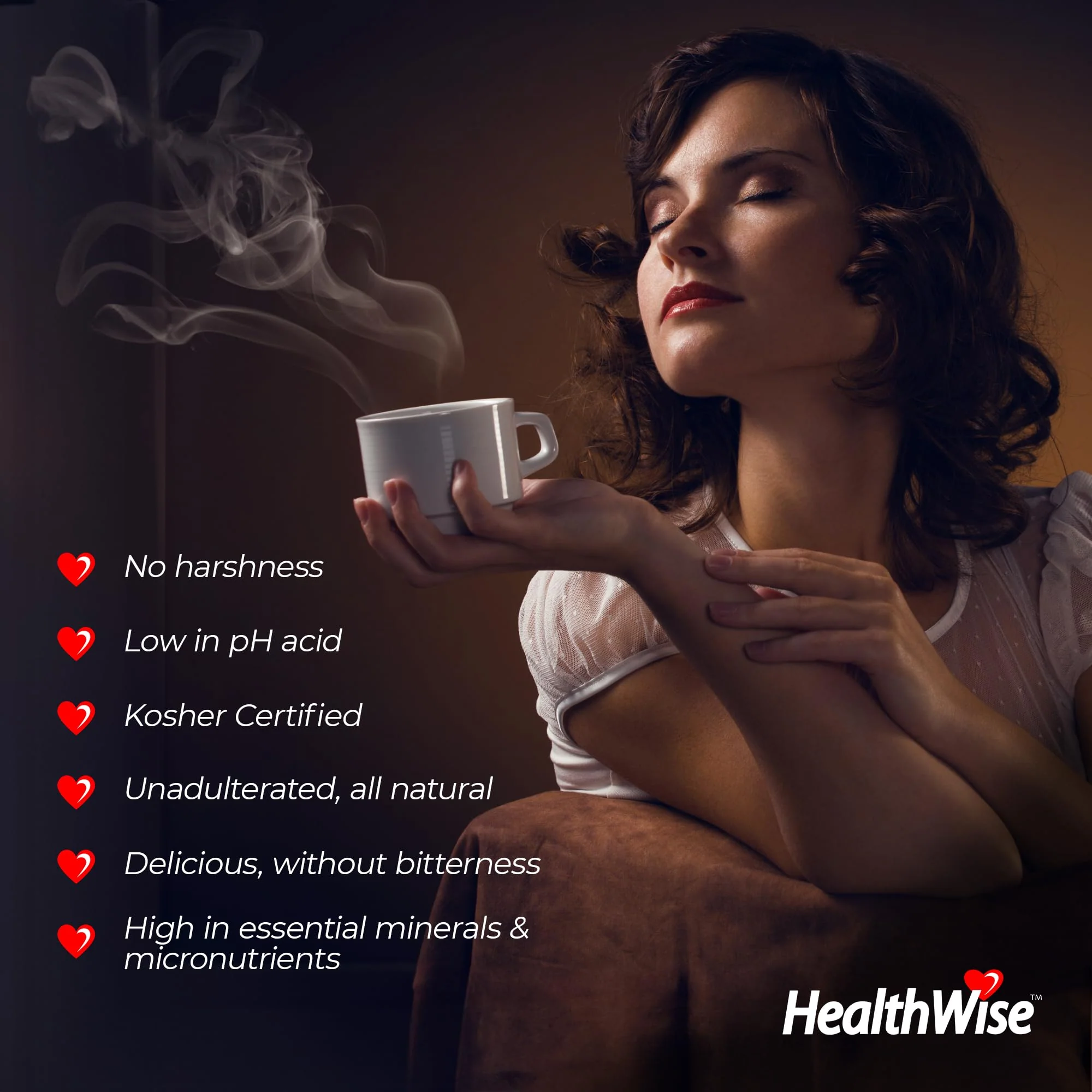 Healthwise Low Acid 100% Colombian Coffee K-Cups – Medium Roast, Healthier Coffee for Sensitive Stomach (Unflavored) – 36 Count (Pack of 3) - Image 3