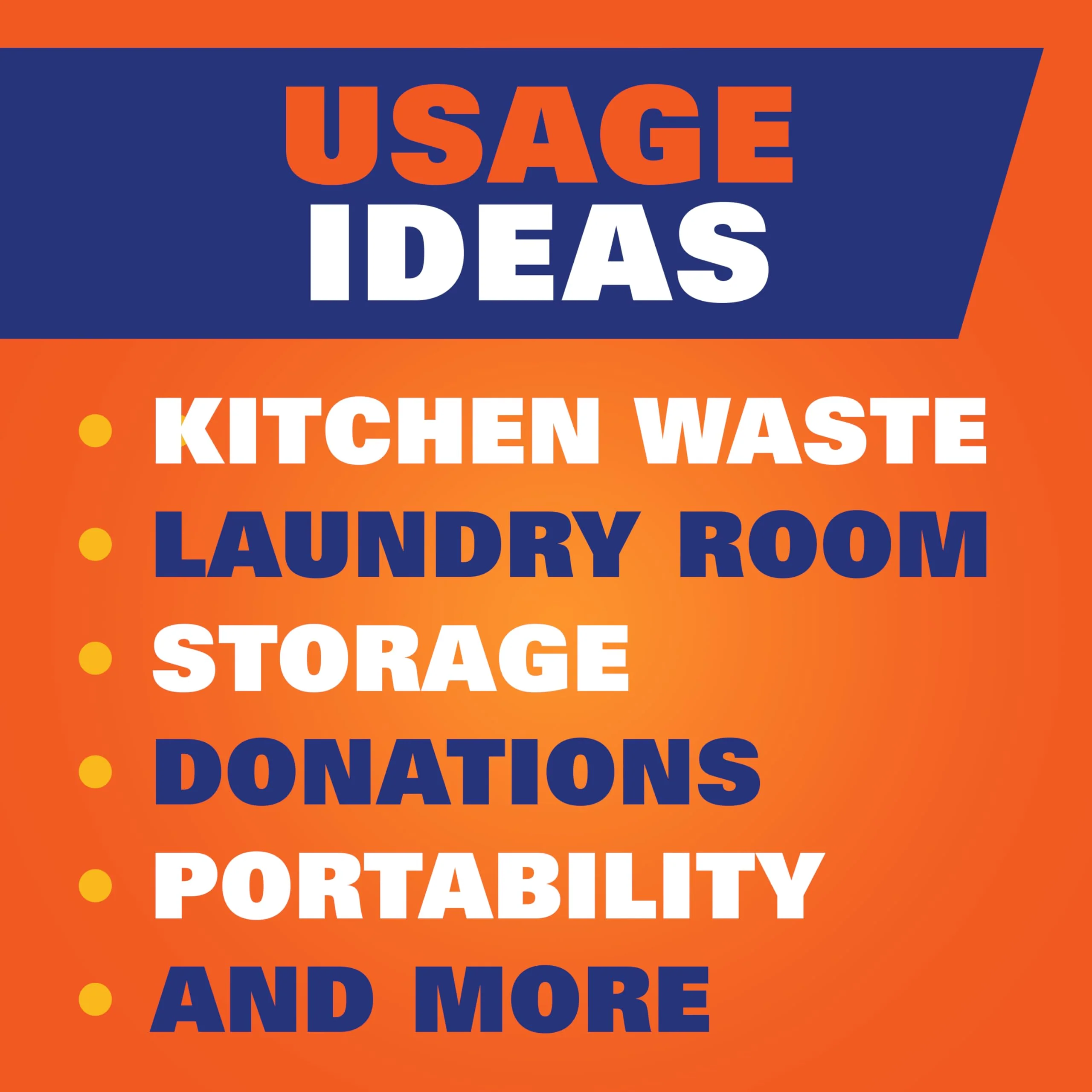 Hefty Strong Tall Kitchen Trash Bags, Unscented, 13 Gallon, 45 Count - Image 5