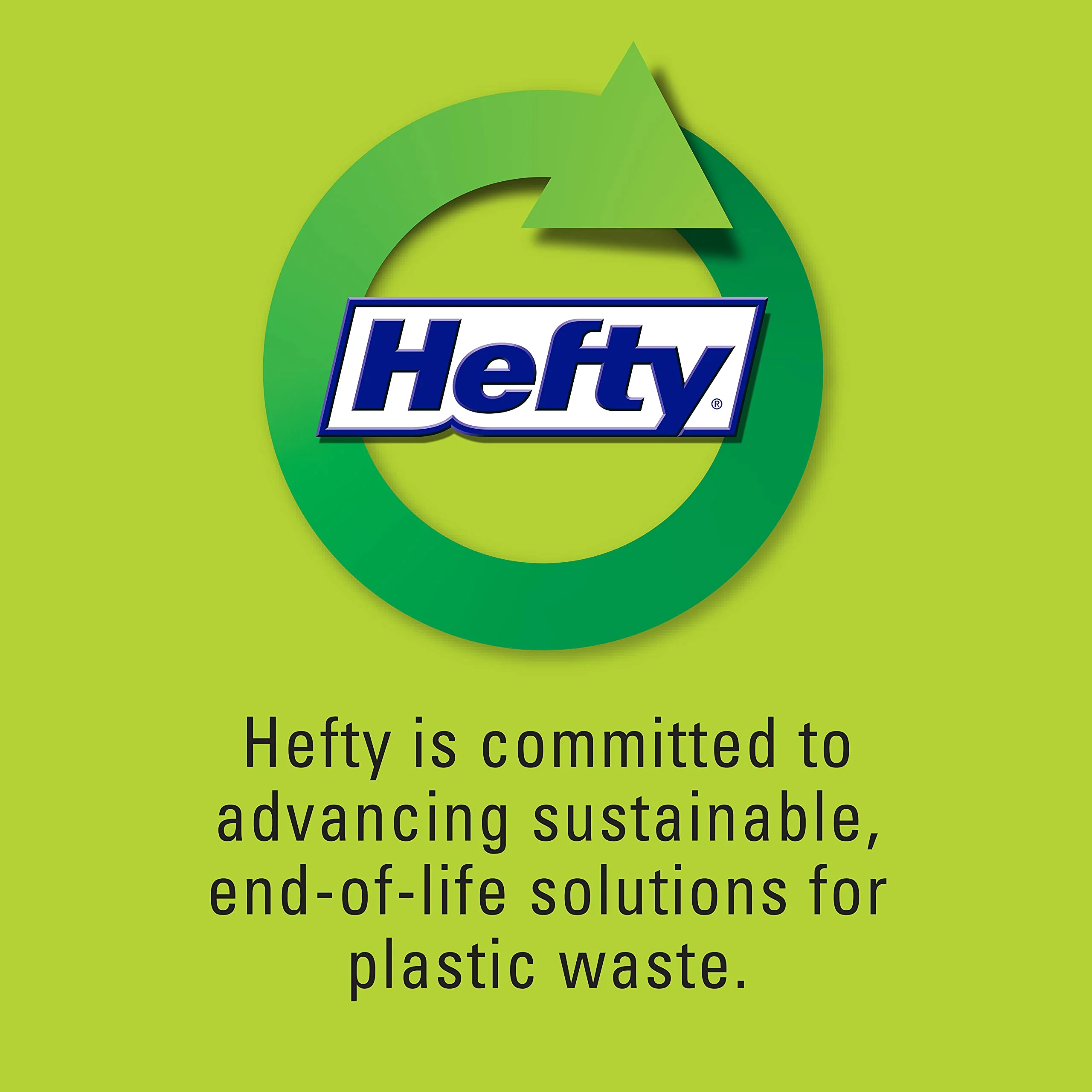 Hefty Ultra Strong 13 Gallon Trash Bags, Tall Kitchen Trash Bags 13 Gallon Size, Drawstring Closure, Continuous Odor Control, White, Citrus Twist Scent, 80 Bags - Image 9