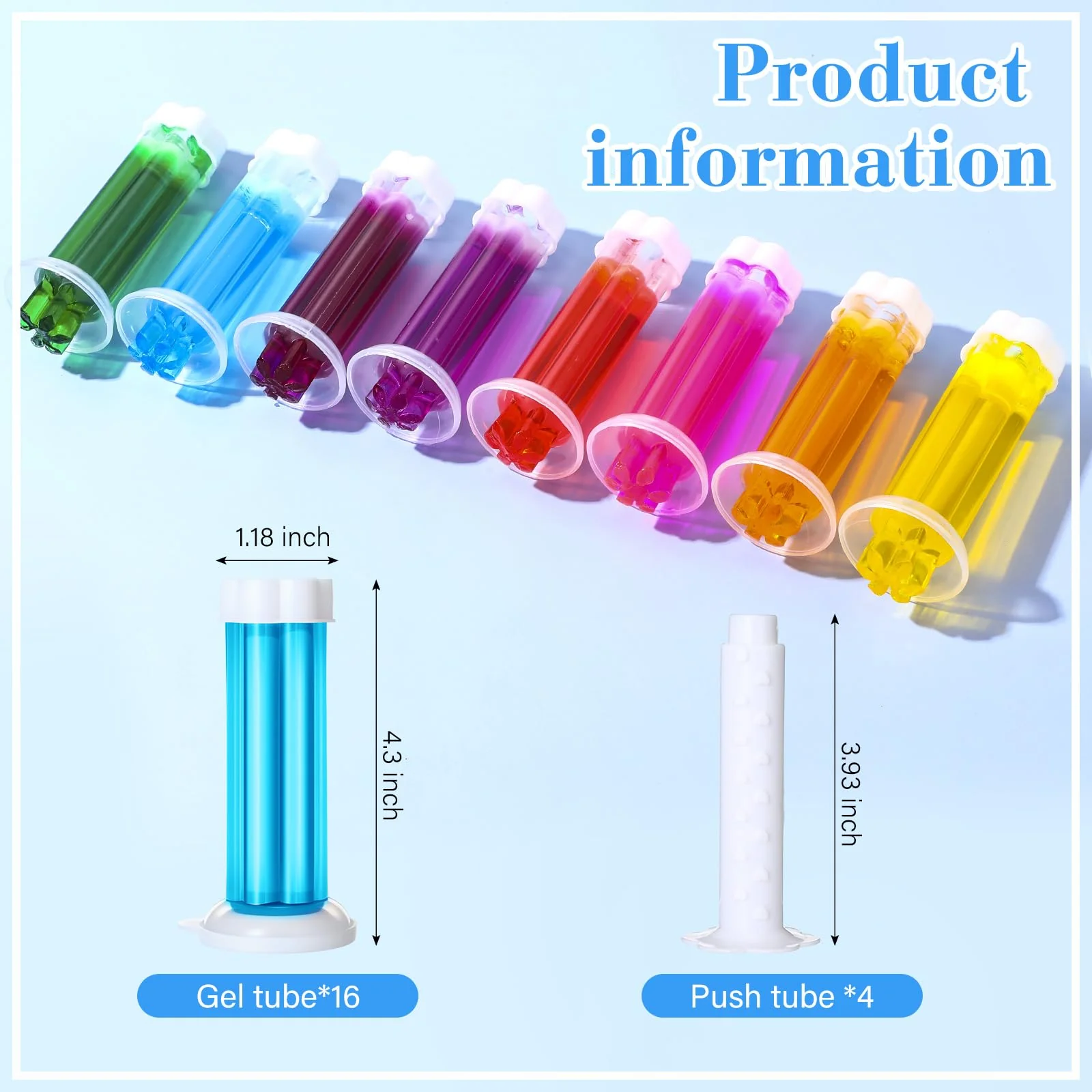 Heigble 16 Pcs Flower Toilet Gels 224 Count 8 Kinds Stamp Bowl Gel Scent Toilet Stain Removal Cleaner Air Freshener Flower Stamps Pack for Bathtubs Bathroom - Image 5