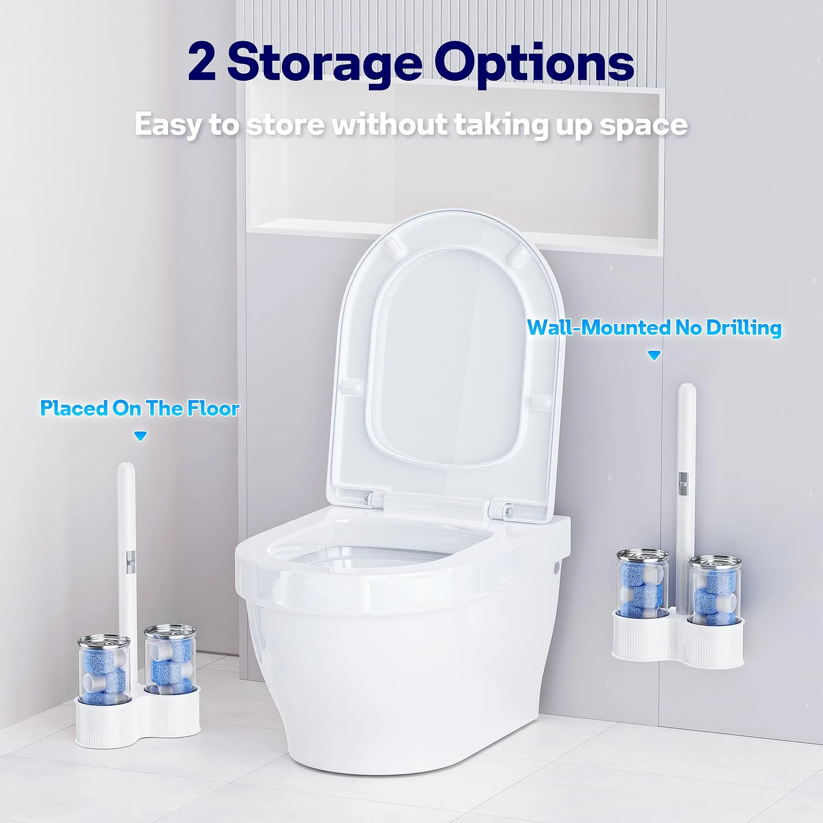 HelpX 8 Pack in 2 Cans Heads,Replacement Pumice Toilet Bowl Cleaning, for Cleaning Toilets, Bathtubs, Grills, Swimming Pools, Sinks - Image 5