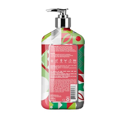 Hempz Crushed Peppermint Sugar Body Lotion, Moisturizer for men and women, Holiday Gifts, 17 oz - Image 4