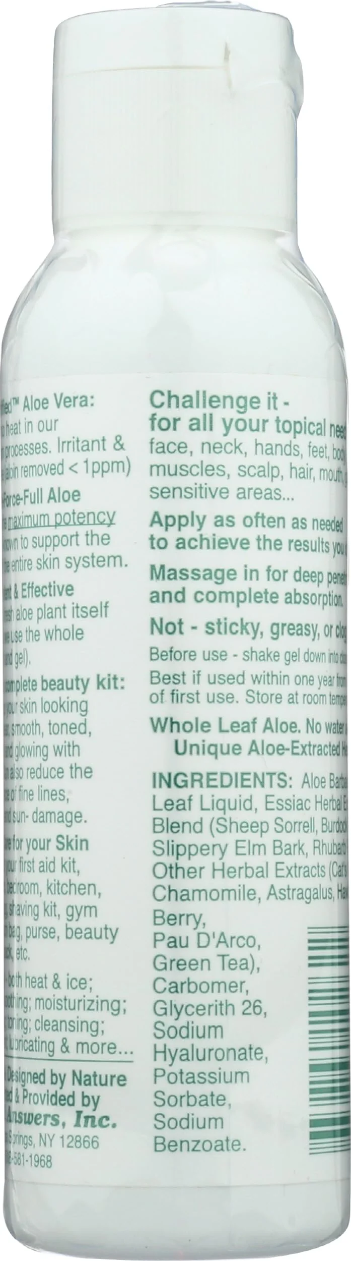 Herbal Answers, Skin Gel Herb, 4 Fl Oz - Image 3