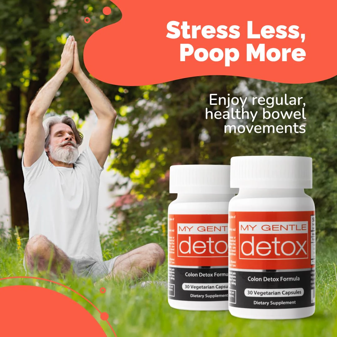 Herbal Nitro My Gentle Detox Cleanse for Women & Men - Poop Pills for Constipation Relief - Overnight Colon Cleanse Natural Supplement for Bloating & Discomfort (30 Capsules) - Image 5