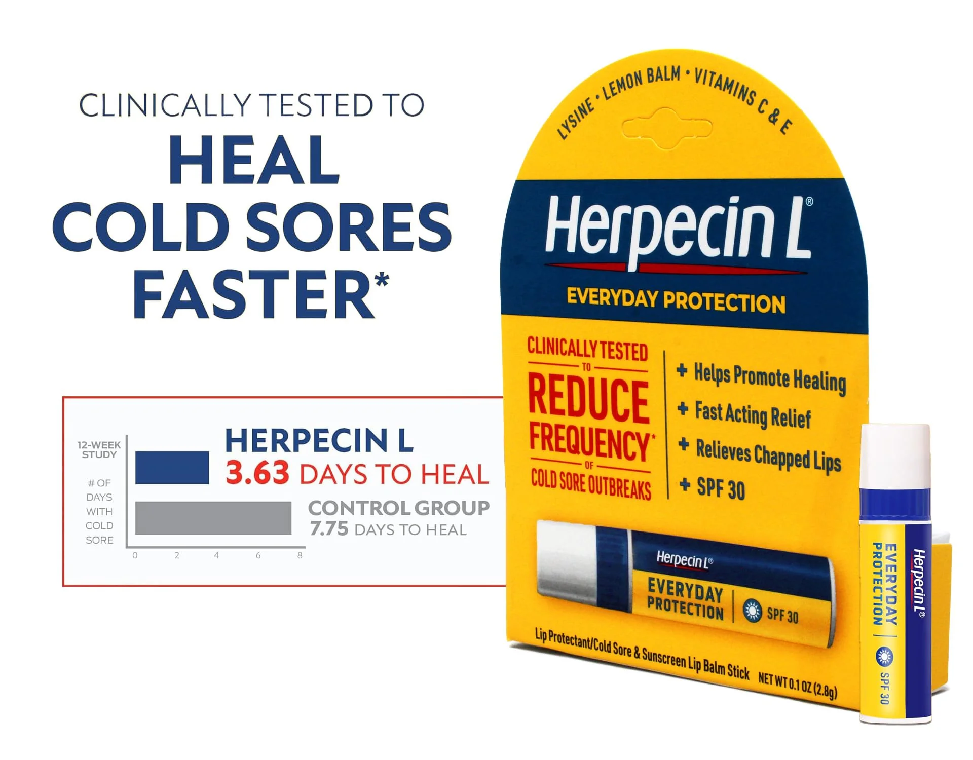 Herpecin L Lip Protectant SPF 30 0.10 oz (Pack of 3) - Image 3