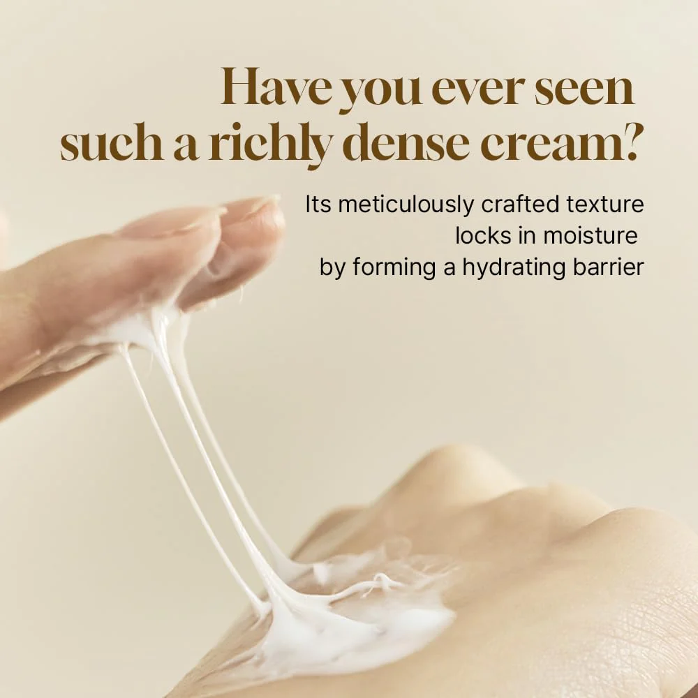 HEVEBLUE Salmon Caring Centella Cream - Salmon PDRN, Salmon Egg Extract, Centella, Madecassoside, Improve Skin Moisture Loss, Restore and Rejuvenate, Low Irritation, Korean Skincare, Valentine Gift - Image 4