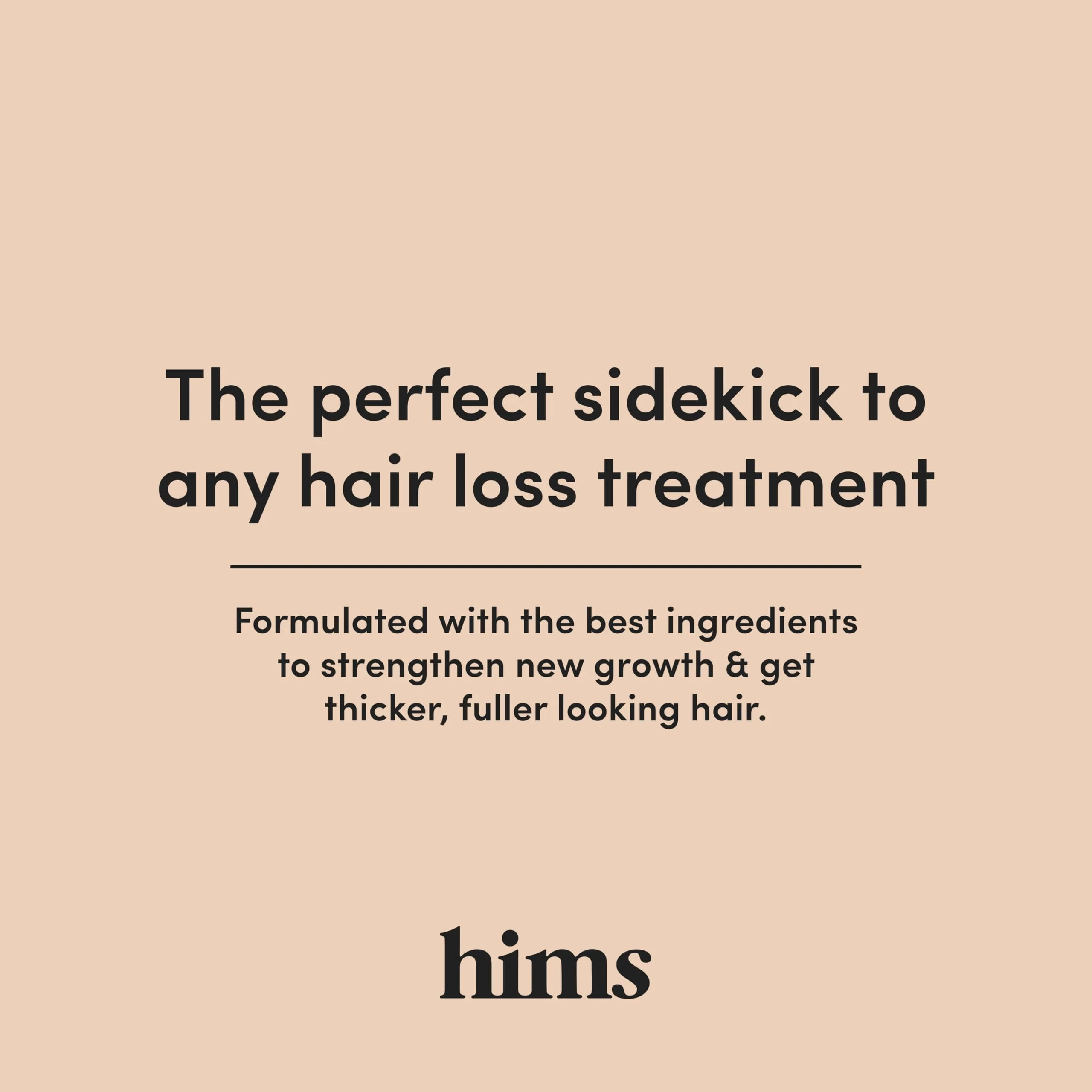 hims Thick Fix Shampoo & Conditioner Set - Saw Palmetto for Healthy Hair Growth & Thickening - Scalp Cleansing - Vegan, Sulfate-Free & Cruelty-Free - Eucalyptus Scent, 6.4 fl oz - Image 2