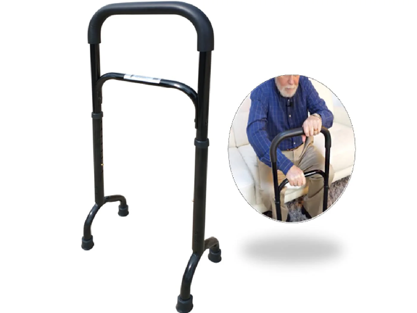 Hip, Knee, Surgery Recovery Aid – Helps You Recover Faster from Surgeries and Injuries. Fully Adjustable Walking Cane Keeps You Moving, Increasing Circulation and Flexibility - Image 2