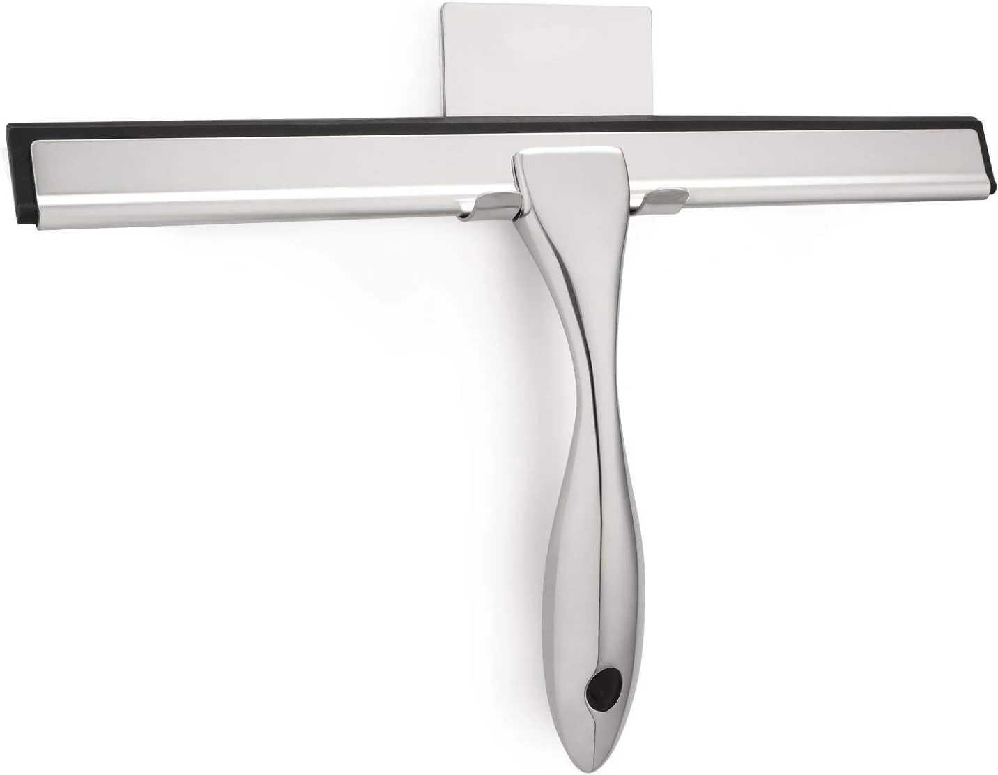 Hiware All-Purpose Shower Squeegee for Shower Doors, Bathroom, Window and Car Glass - Stainless Steel, 12 Inches
