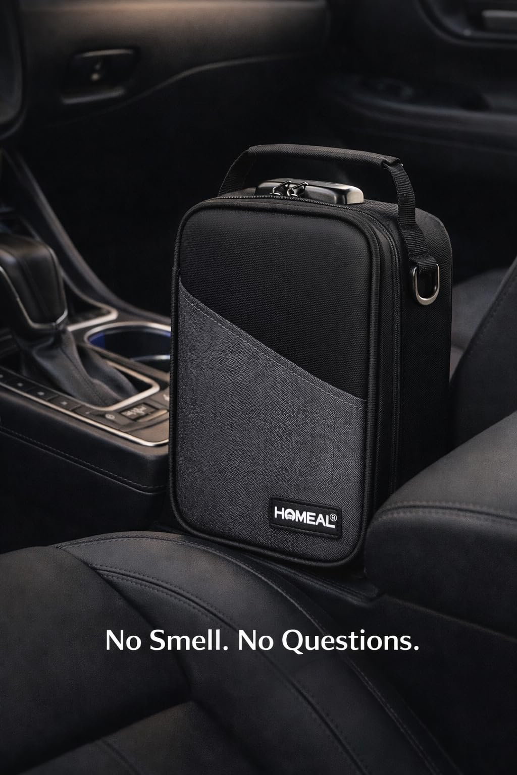 HOMEAL Smell Proof Bag with Combination –Lockable Discreet Carbon Odor Control for Home Car, Hotel & Flight – Secure Privacy Storage, Daily Travel Carry - Image 4