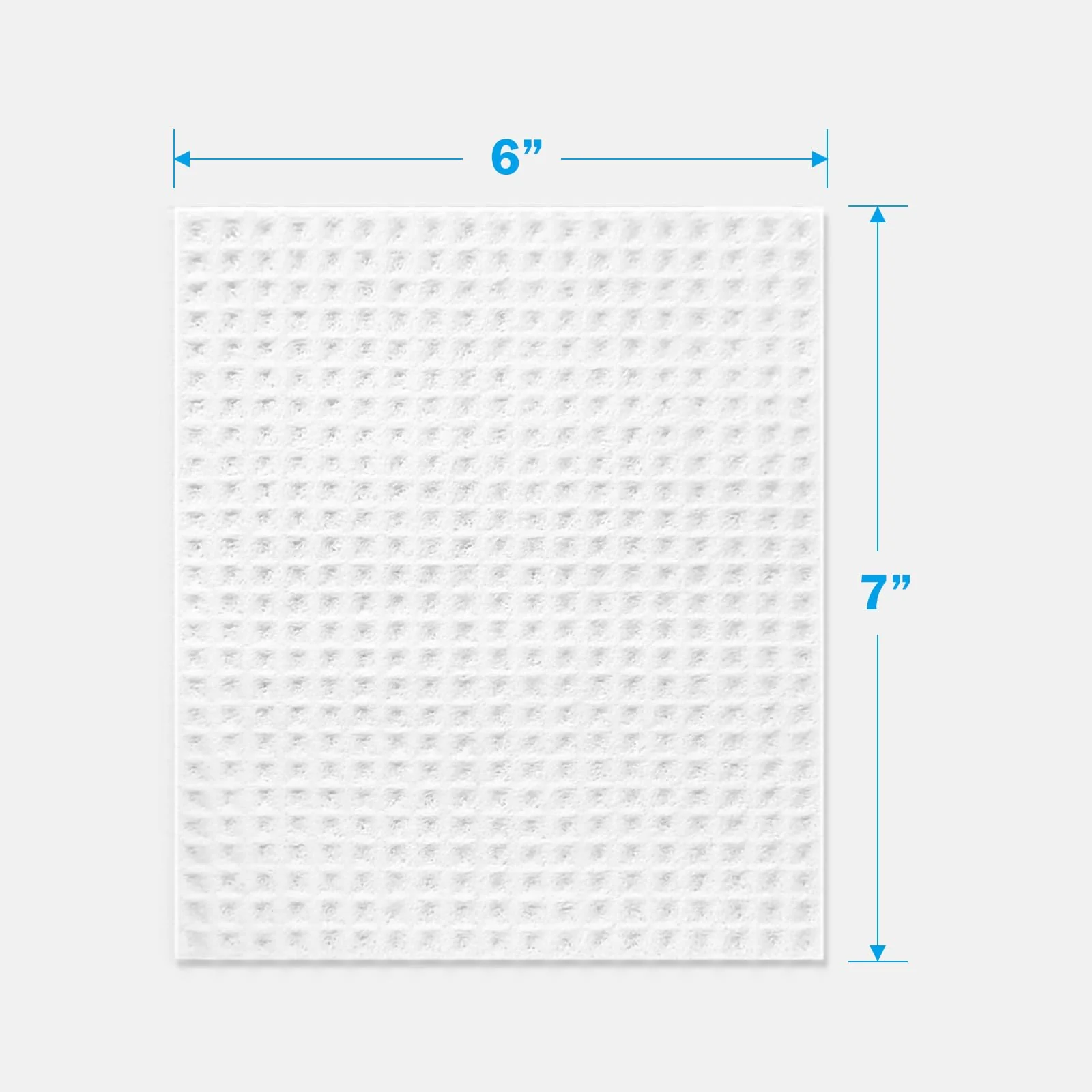 HOMEXCEL Swedish Dishcloths for Kitchen, 50 Pack Reusable Sponge Dish Cloth for Kitchen and Cleaning Counters, Super Absorbent Paper Towels (Blue/White/Grey) - Image 8