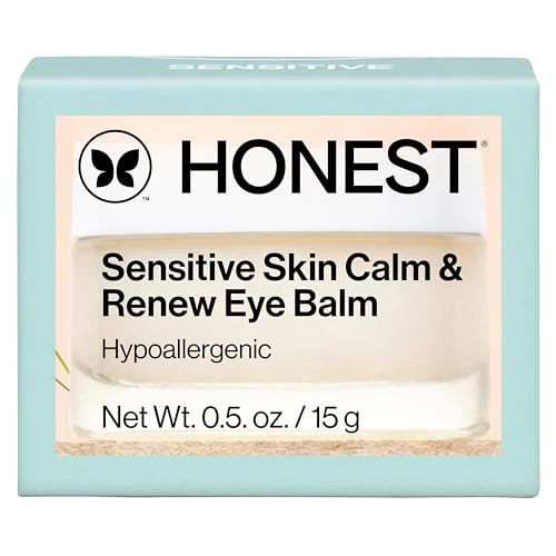 Honest Beauty Sensitive Skin Calm Renew Eye Balm, Moisturizing, Firming, Hypoallergenic, Fragrance-Free, Vegan, 0.5 oz - Image 4