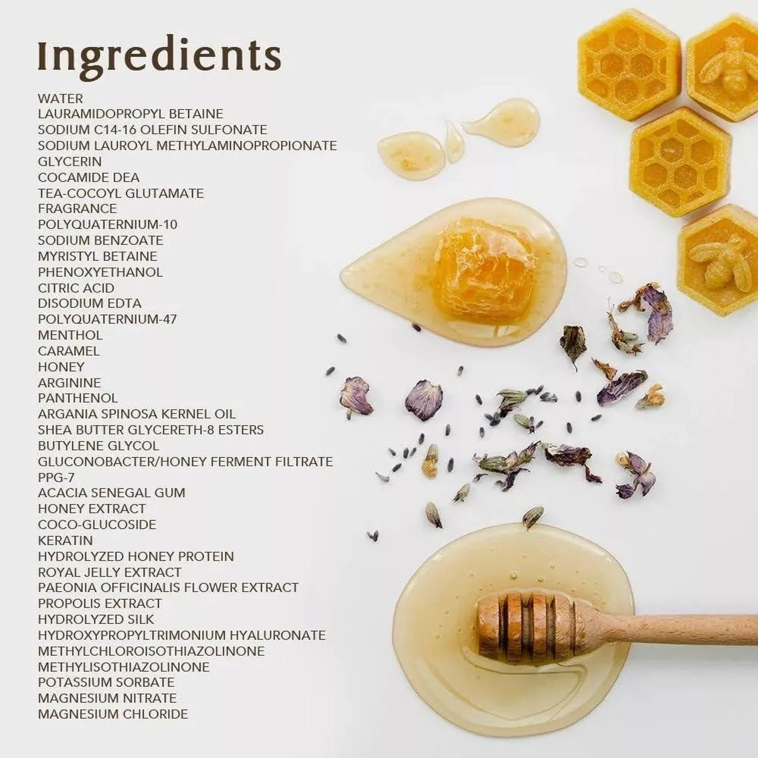 &honey Deep Moist 3 items Set (Shampoo step 1.0 440ml ,Treatment step 2.0 440ml ,Hair Oil step 3.0 100ml) for Frizzy, Dry, Curly Hair. Product of Japan. - Image 5