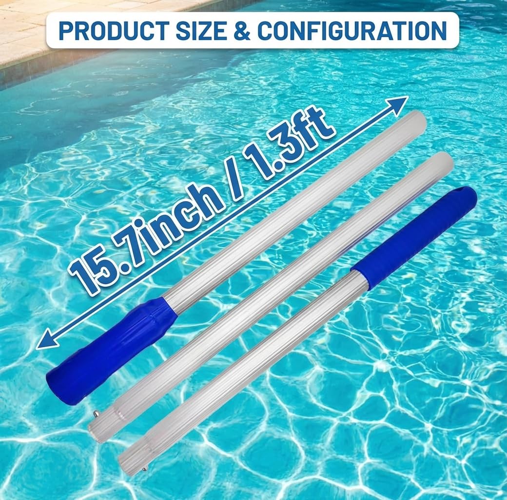 Hook for All Robotic Pool Cleaner with Swimming Pool Pole, Accessories Hook Customized for Pool Vacuum Robot Including Cordless,Above Ground and Underwater - Image 5