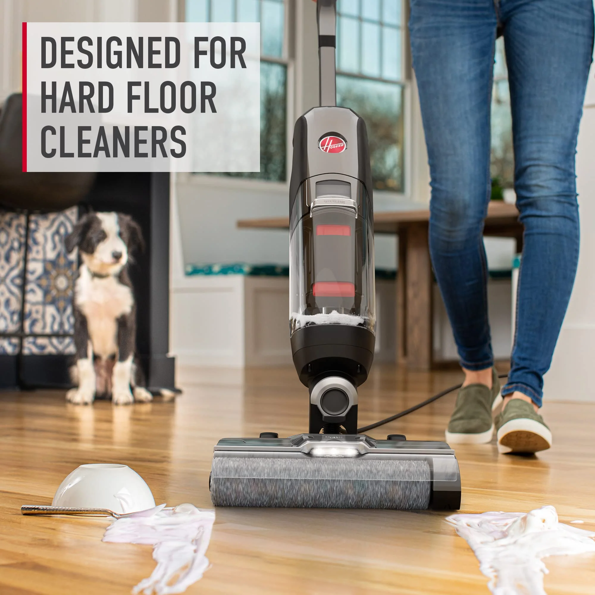 Hoover Pet Hard Floor Cleaner, Concentrated Pet Cleaning Solution for Hard Floor Machines, 64 fl oz Formula, White AH31451 - Image 2