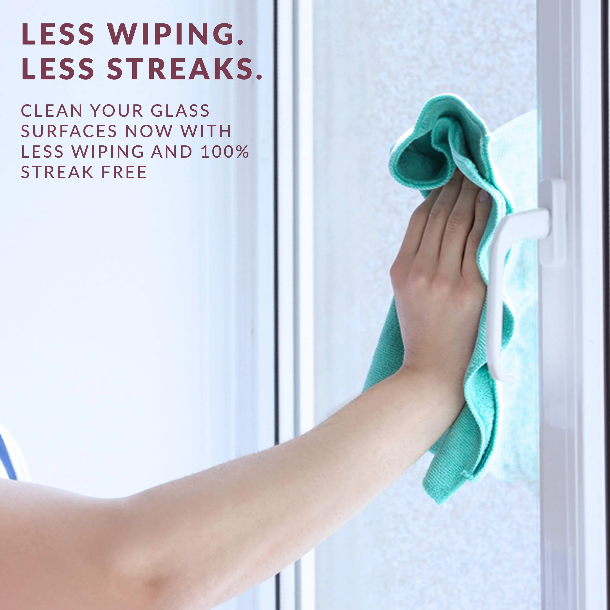 HOPE'S Perfect Glass Cleaner Spray, Streak-Free, Ammonia-Free Window, Mirror, Screen, Tinted Glass, and Shower Door Cleaner, Indoor and Outdoor Glass Surfaces, 32 Fl Oz, Pack of 2 - Image 4