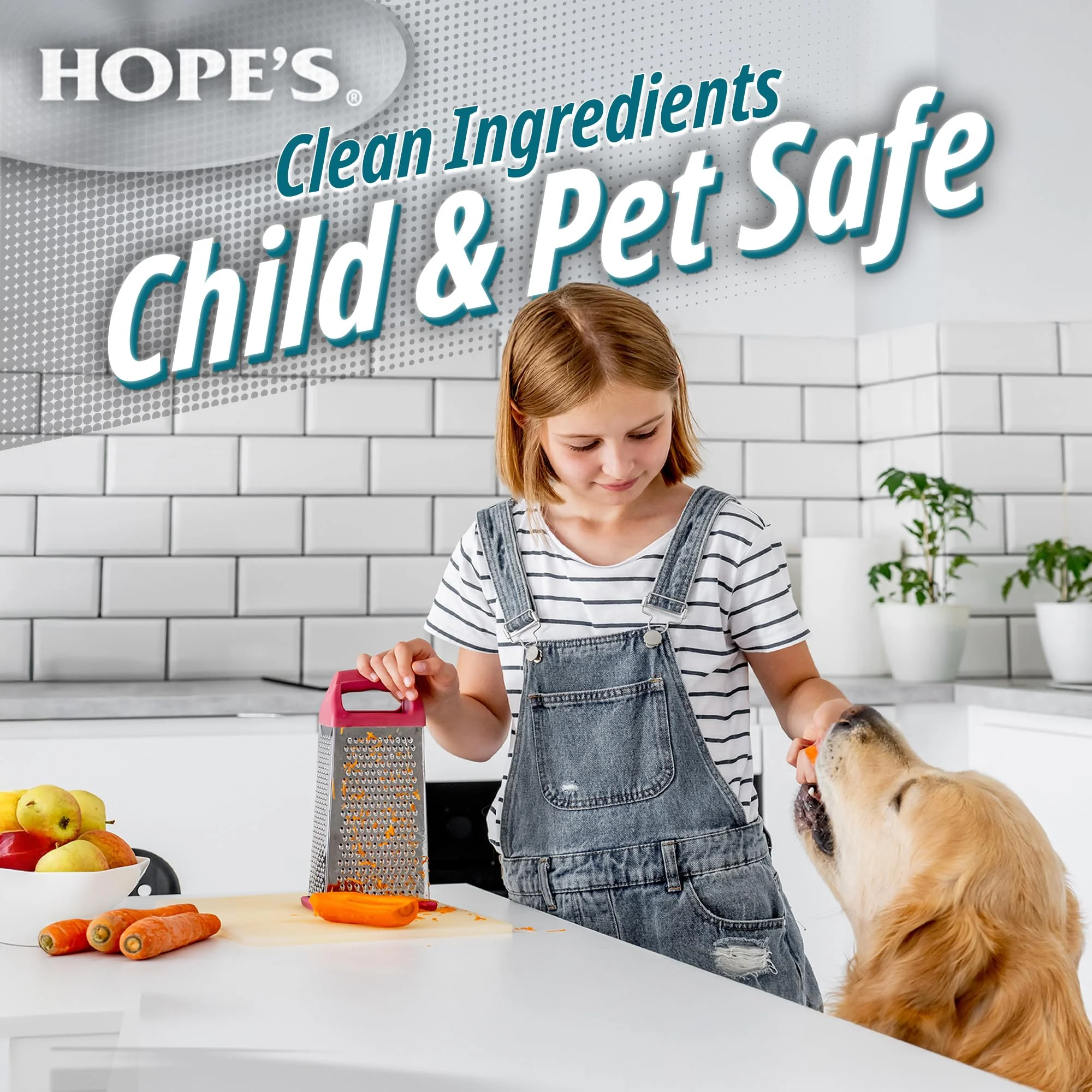 HOPE'S Perfect Quartz Countertop Cleaner, No Hazy Residue, Streak-Free, Safe on Food Contact Surfaces, Fragrance-Free, Sunscreen-Free, Counter Cleaner for All Brands of Quartz, 23 Fl Oz, Pack of 12 - Image 3