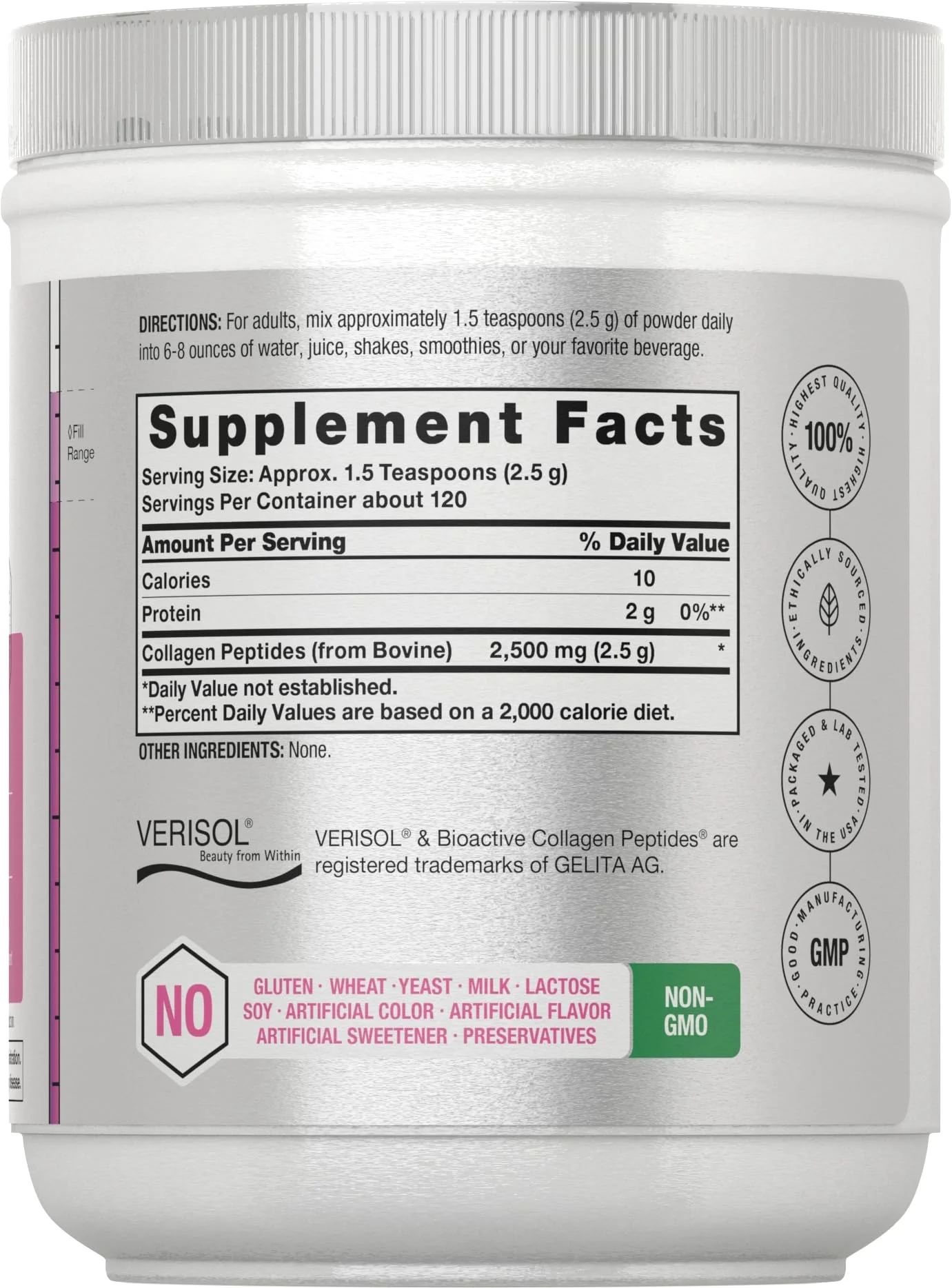Horbäach Skin Rejuvenator with Verisol 10.58 oz | Bioactive Collagen Peptide Powder | Types I and III | Non GMO, Gluten Free Supplement - Image 8