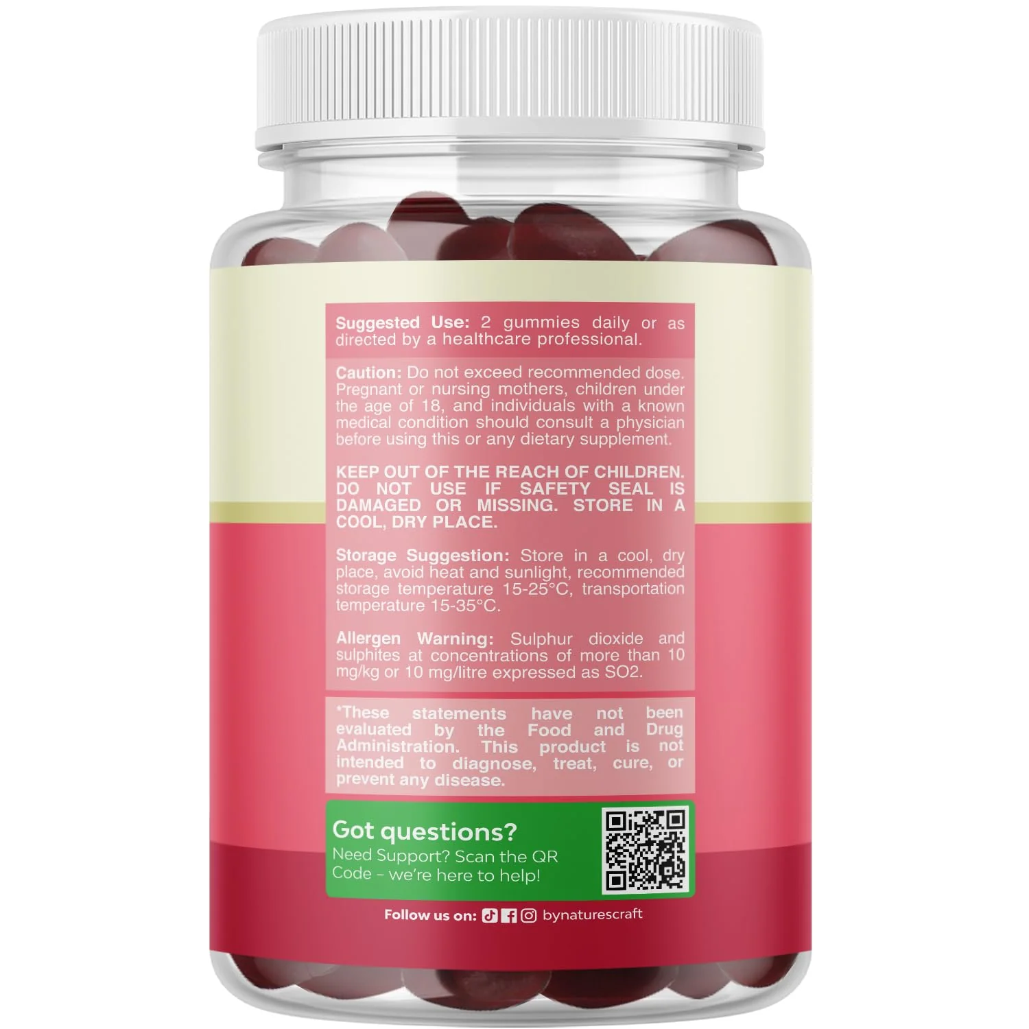 Hormone Balance for Women Gummies of All Ages - PMS Support Supplement for Women to Regulate Menstrual Cycle & Hormonal Balance Menopause & Mood Swings with Vitamin B6 & Dong Quai - 60 Chews - 3 pack - Image 9