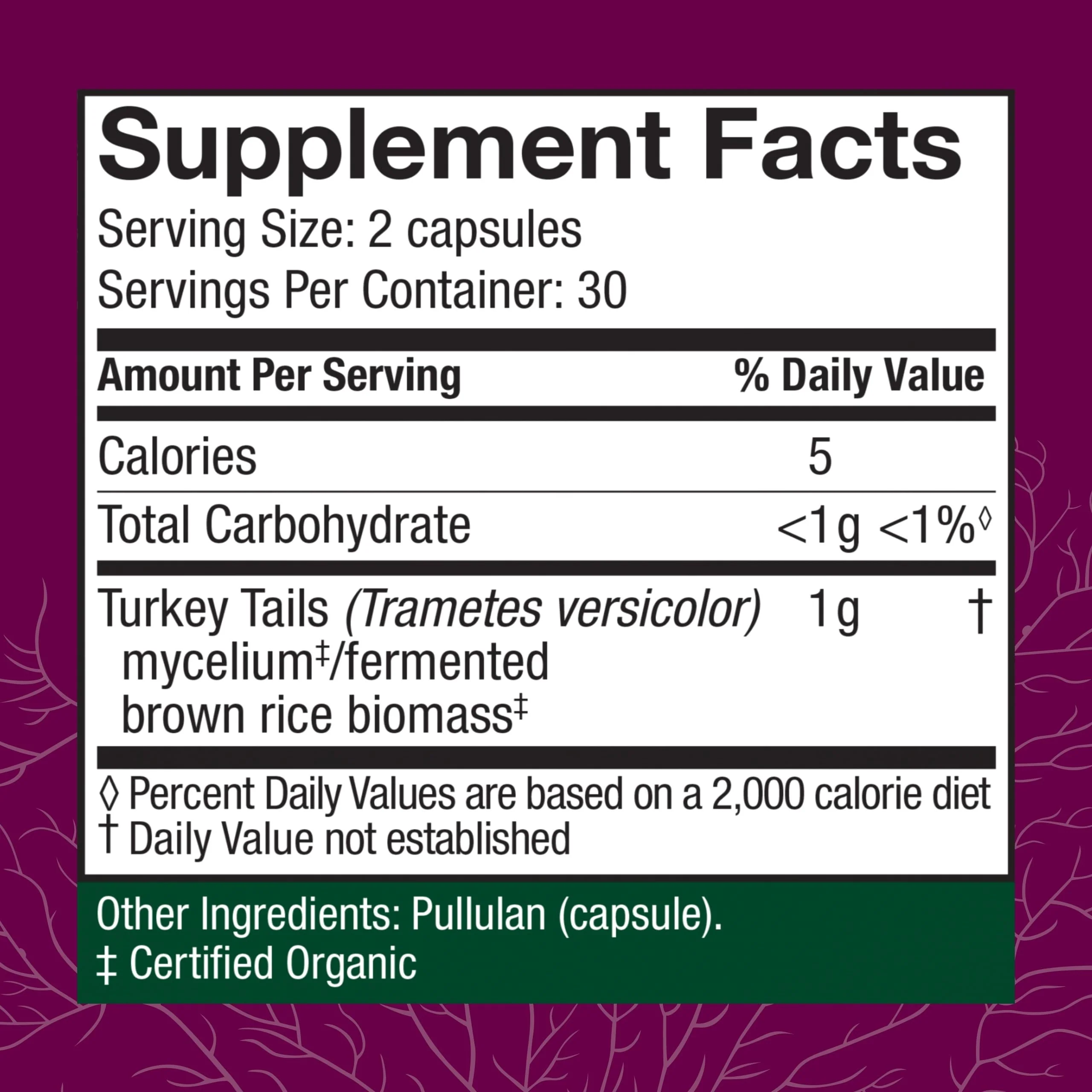 Host Defense Turkey Tail Capsules - Digestive Health & Immune Response Support Supplement - Mushroom Supplement for Gastrointestinal & Gut Microbiome Support - 60 Capsules - Image 2