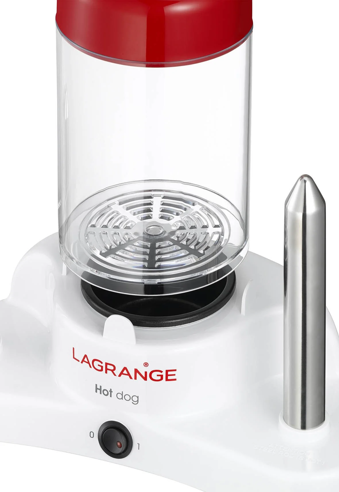 Hot Dog LAGRANGE 169003 2 Picks White Red - Image 3