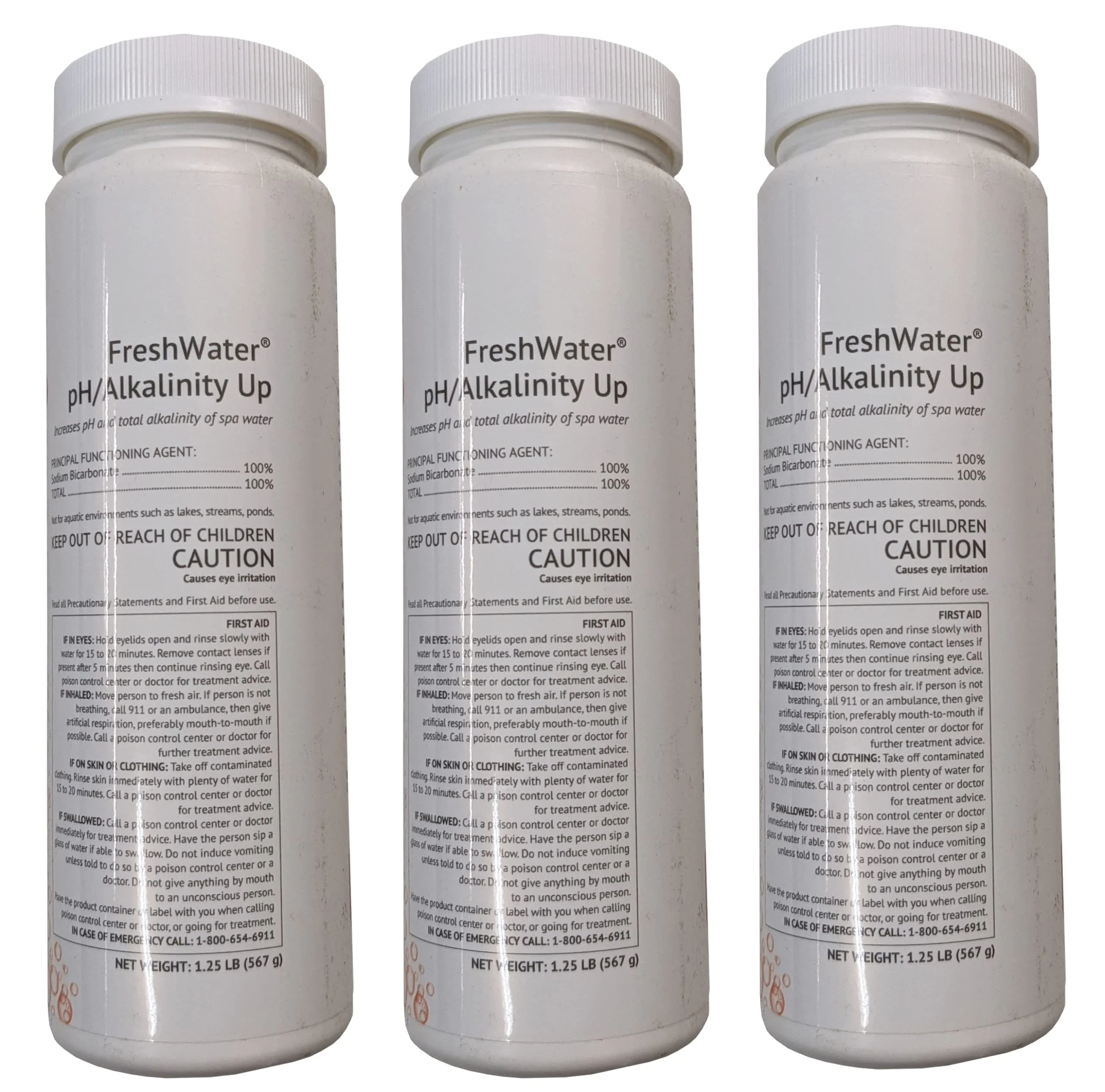 Hot Spring 76757 Freshwater PH Alkalinity Up PH Balancer 3PK