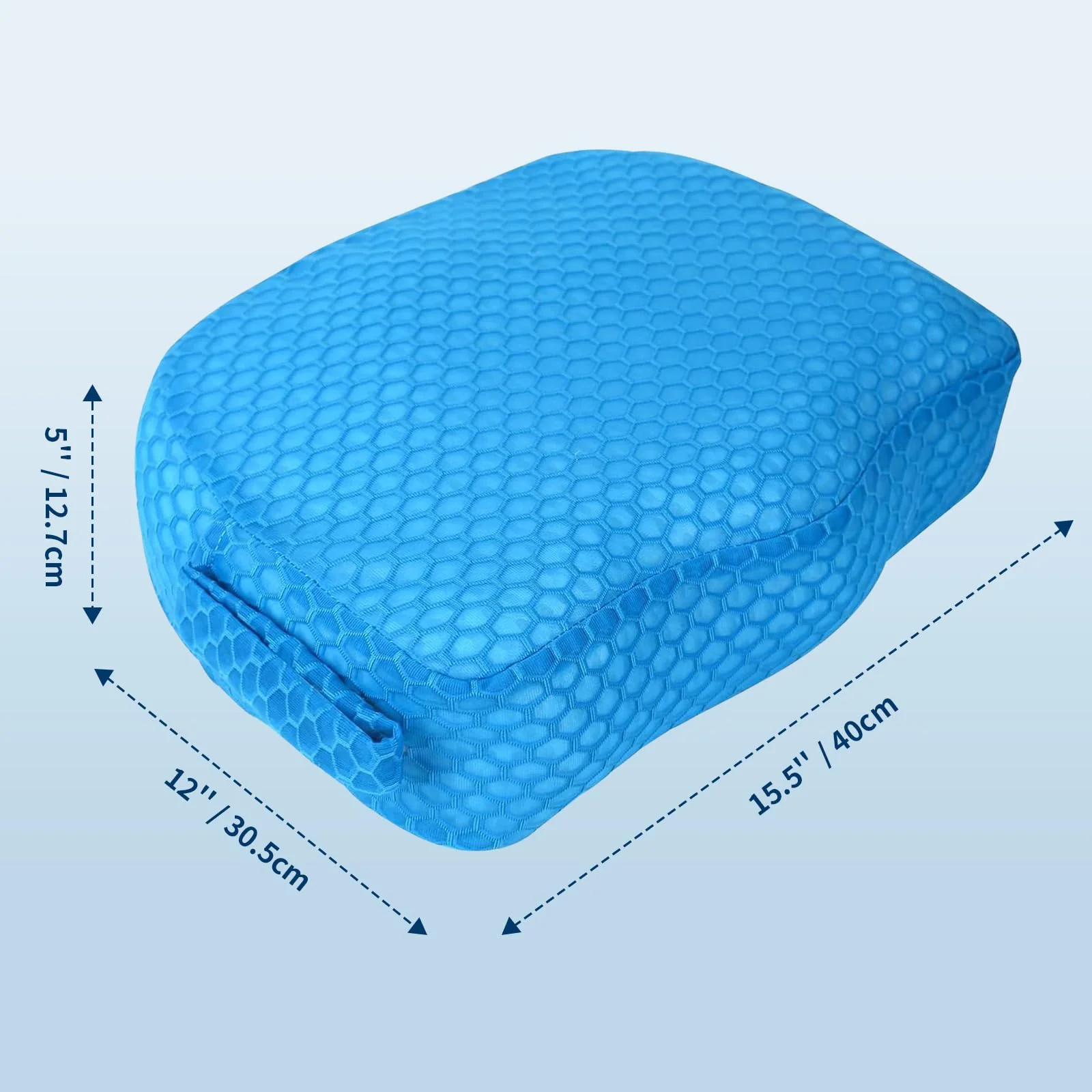 Hot Tub Booster Seat, Weighted SPA Booster Seat Cushion for Adults, 3D Air Mesh Inflatable Hot Tub Seat Accssories with Non-Slip Micro Dot Bottom,Indoor or Outdoor Quick Dry Hot Tub Pillow - Image 6