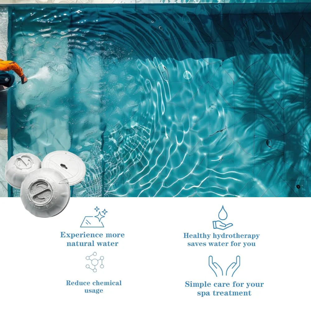 Hot Tub Cartridges Replacement for Frog Ease Floating System,Compatible with Frog Ease Floating System,Continuously Releasing Chlorine for 3-4 Weeks,Smart Self-Regulating Water Treatment-3Pack - Image 2