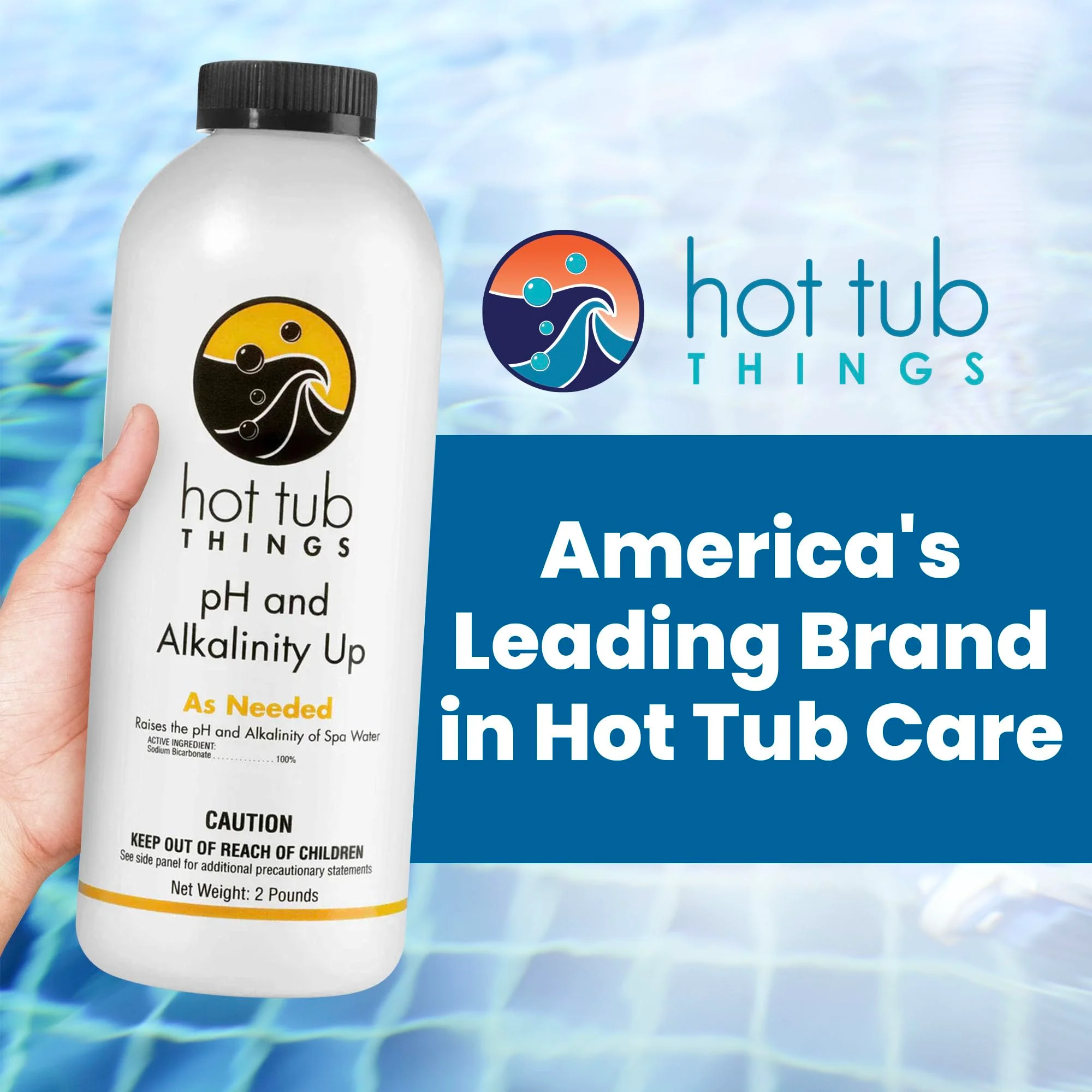 Hot Tub Things pH Up & Alkalinity Increaser for Hot Tub – Pool Shock, Alkalinity Up, pH Increaser and Alkaline Booster for Spa or Pool, Maintain Balanced Water Quality and Clear Water Use – 2 Pounds - Image 5