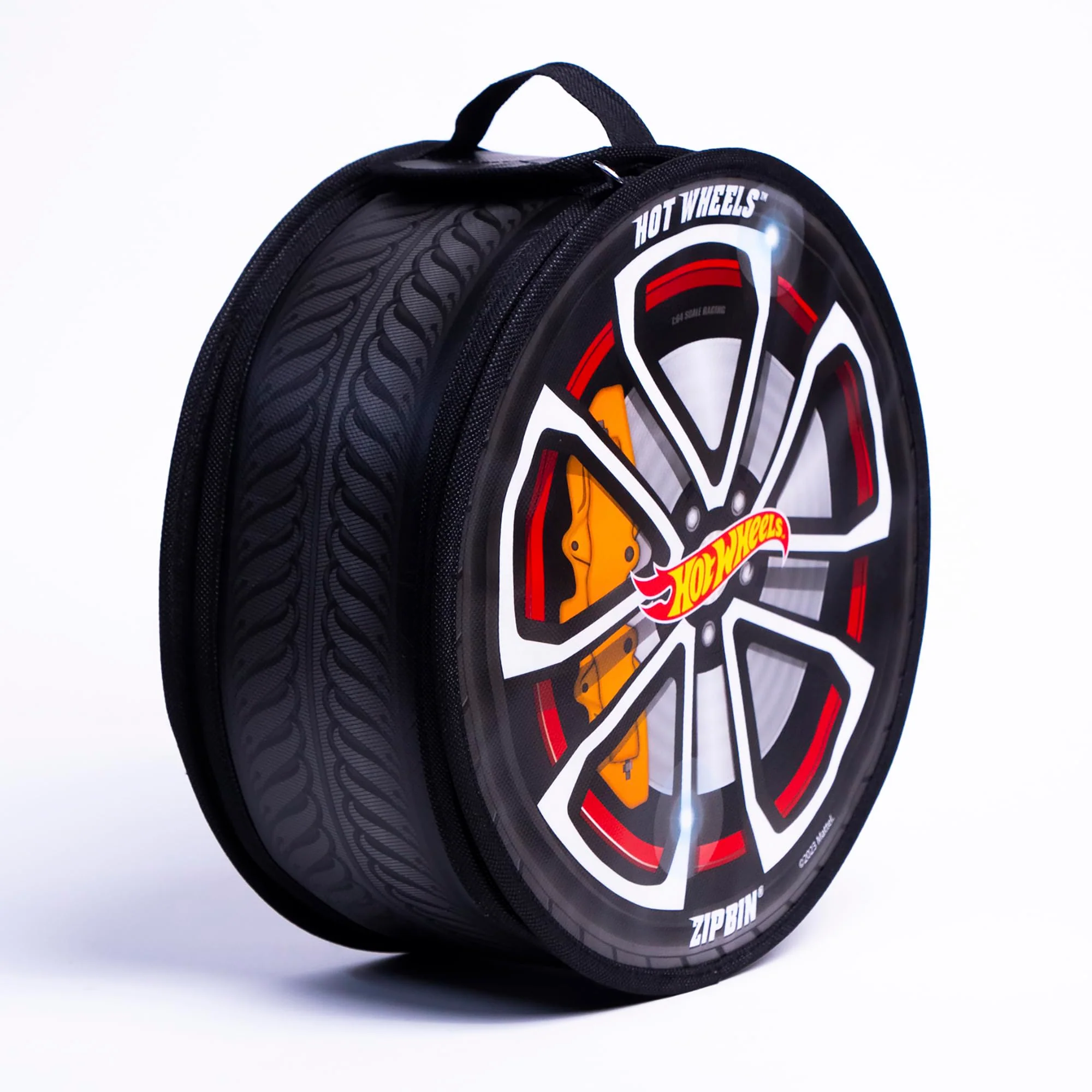 Hot Wheels Tara Toy: ZipBin Wheelie Track Pack - Unzips Into A Racetrack Mat, Holds 100 Toy Cars, Storage & Play, Circle Tire Design, Kids Ages 3+ - Image 7