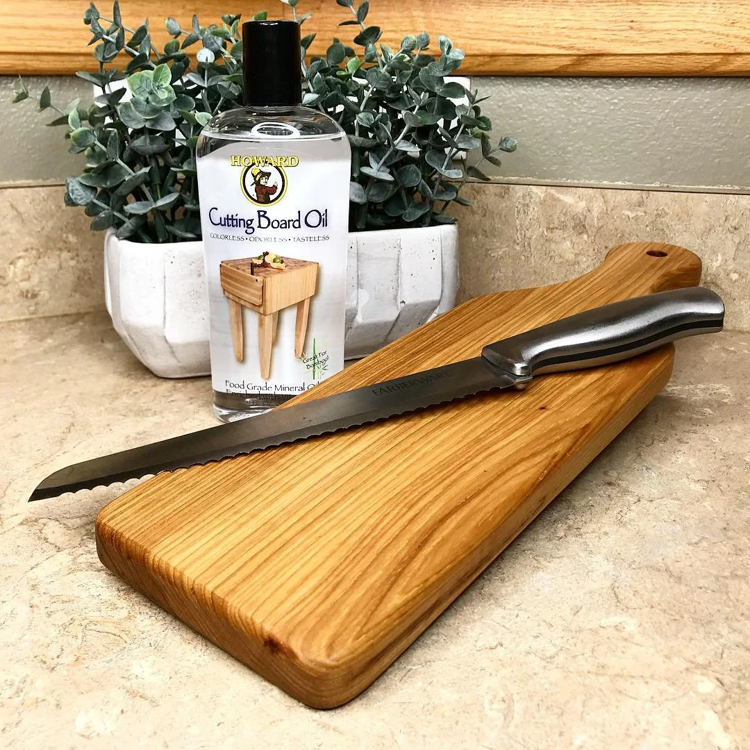HOWARD Butcher Block Conditioner and Cutting Board Oil, Food Grade Conditioner and Oil, Great for Wooden Bowls and Utensils, Re hydrate your Cutting Blocks, 12 Fl Oz (Pack of 1) - Image 6
