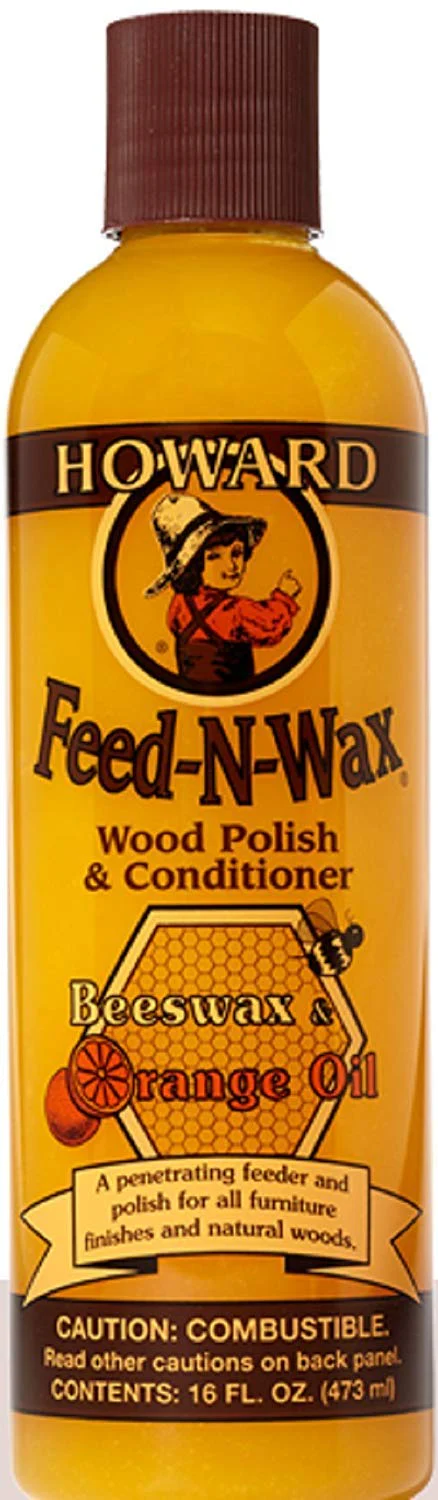 Howard Products Feed-N-Wax Wood Polish & Conditioner, Orange (6, 16 oz) - Image 7
