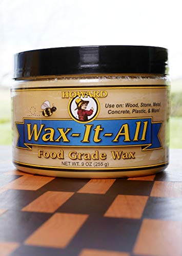 Howard Products Food-Grade Wax Paste | For Wood & Metal | Water-Resistant | With Beeswax & Carnauba | 9 Fl oz, Pack of 6 - Image 2