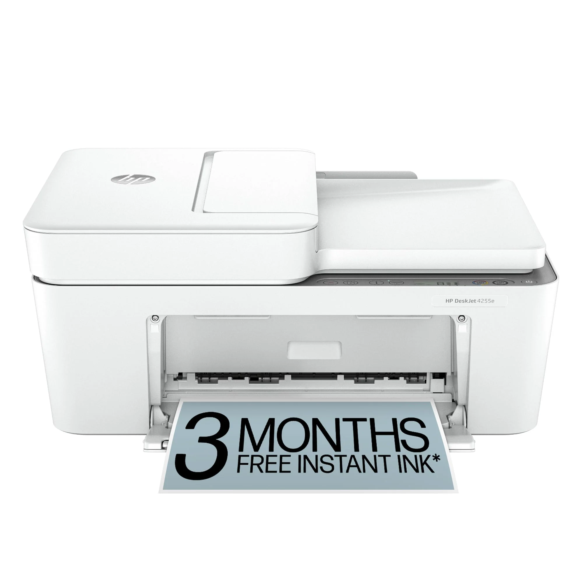 HP DeskJet 4255e Wireless All-in-One Color Inkjet Printer, Scanner, Copier, Best-for-home, 3 month Instant Ink trial included. This printer is only 2.4 ghz capable. AI-enabled (588S6A) - Image 2