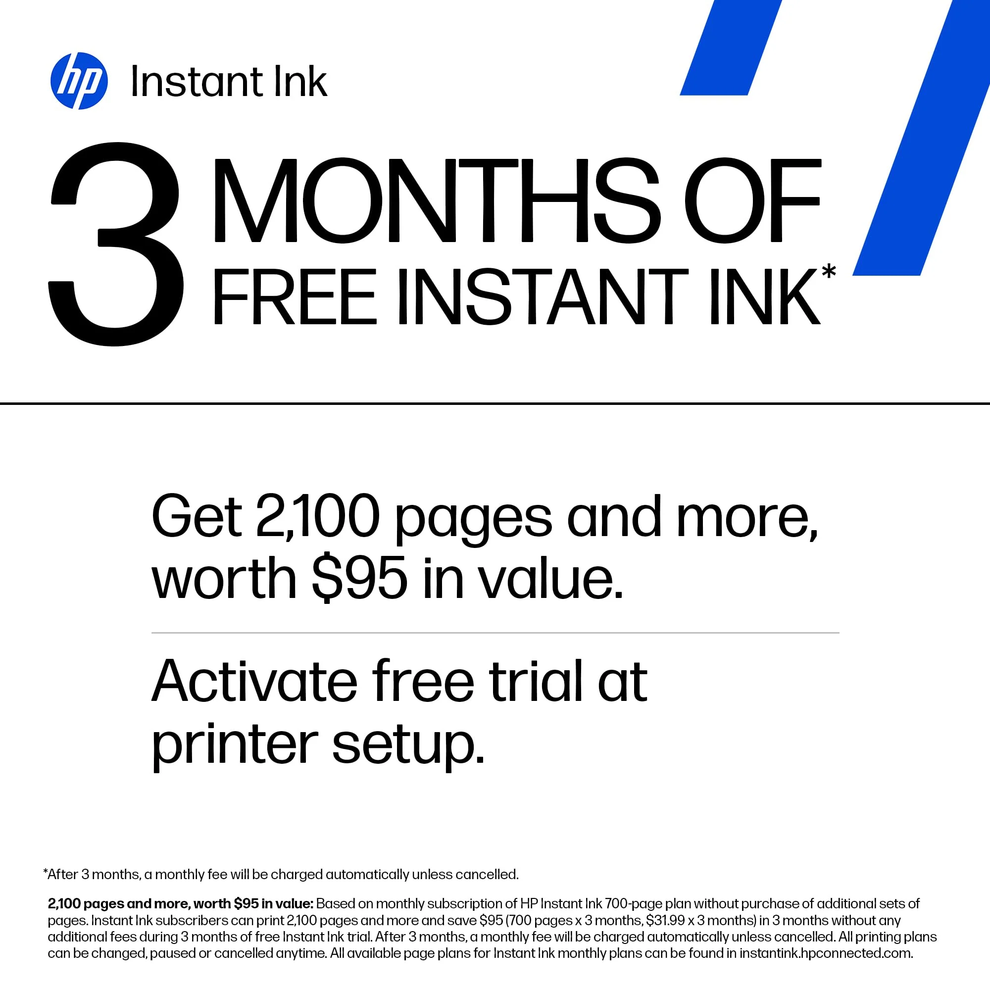 HP DeskJet 4255e Wireless All-in-One Color Inkjet Printer, Scanner, Copier, Best-for-home, 3 month Instant Ink trial included. This printer is only 2.4 ghz capable. AI-enabled (588S6A) - Image 4