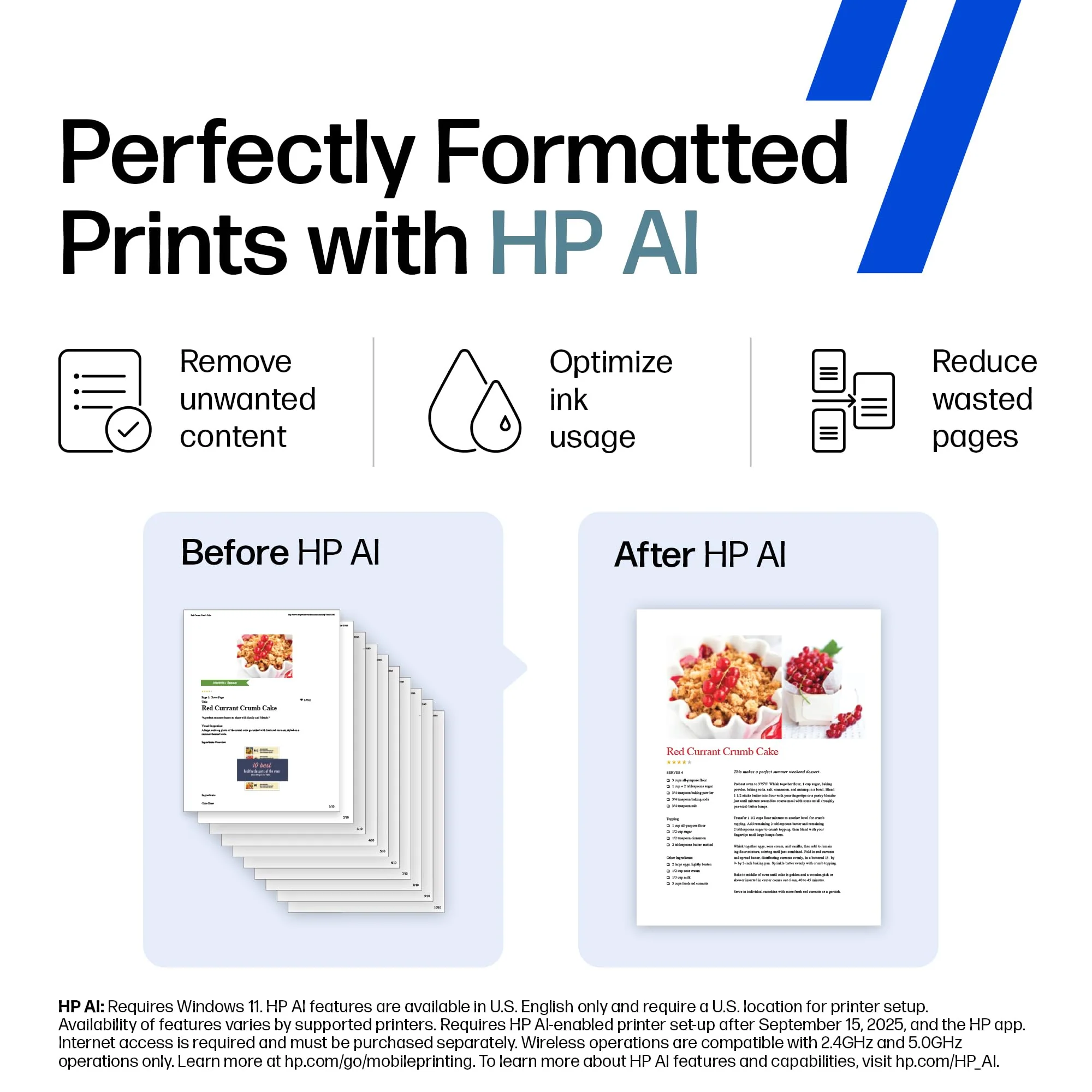 HP DeskJet 4255e Wireless All-in-One Color Inkjet Printer, Scanner, Copier, Best-for-home, 3 month Instant Ink trial included. This printer is only 2.4 ghz capable. AI-enabled (588S6A) - Image 5