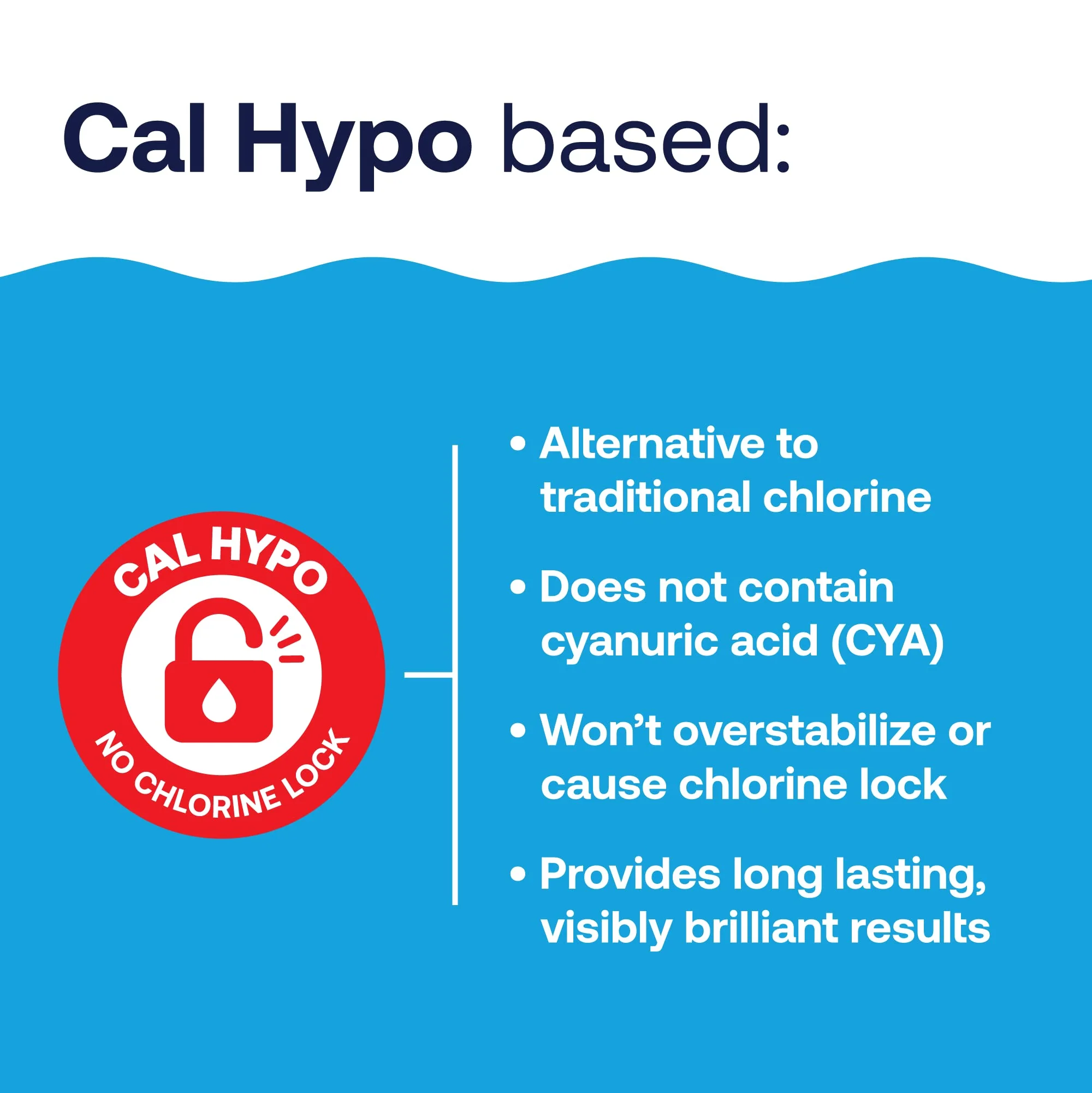 HTH 52040B Swimming Pool Care Shock Ultra, Swimming Pool Chemical, Cal Hypo Formula, 1lb (6 Pack) - Image 3