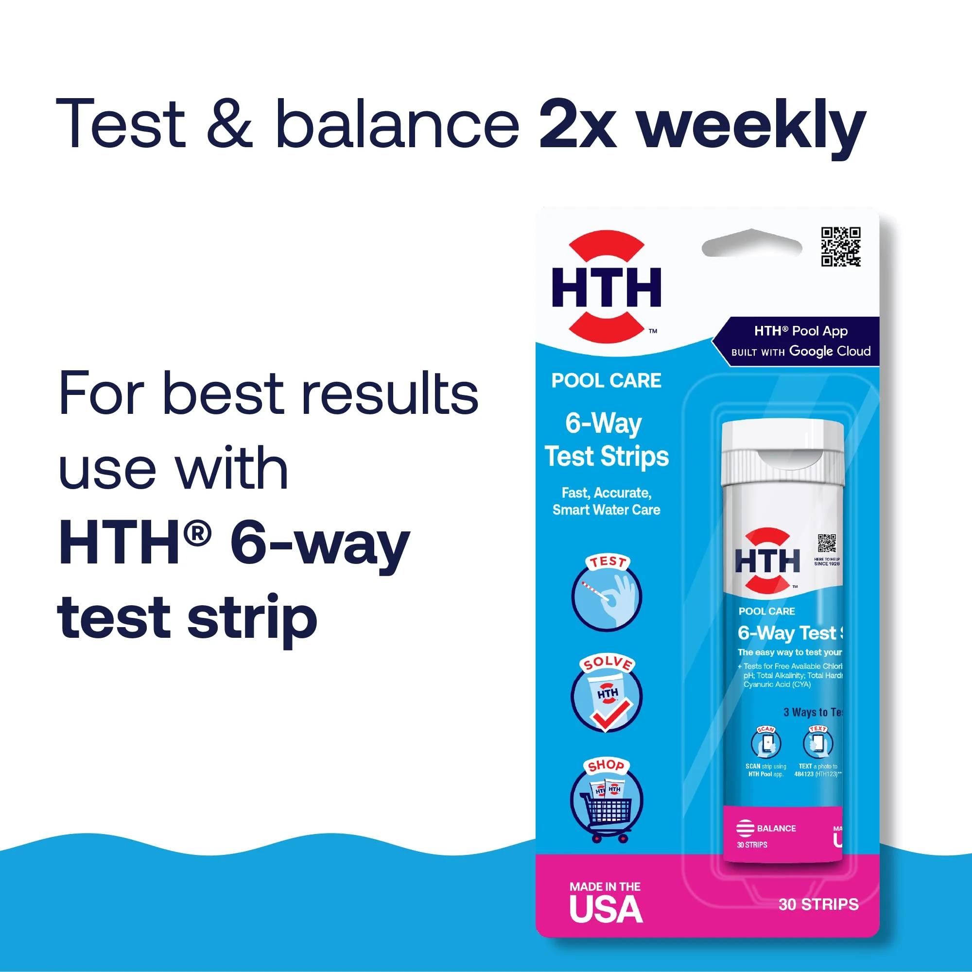 HTH 67061 Swimming Pool Care Pool Care Stabilizer, Swimming Pool Chemical Helps Chlorine Last Longer, Sunlight Protection, 4 Lbs - Image 3