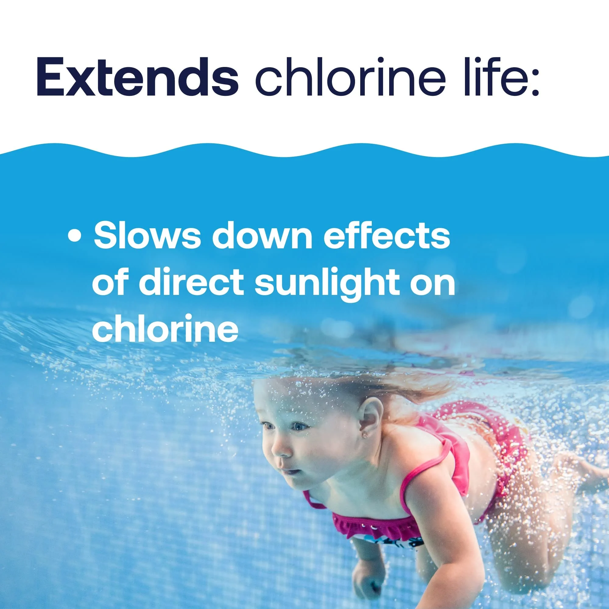 HTH 67061 Swimming Pool Care Pool Care Stabilizer, Swimming Pool Chemical Helps Chlorine Last Longer, Sunlight Protection, 4 Lbs - Image 6