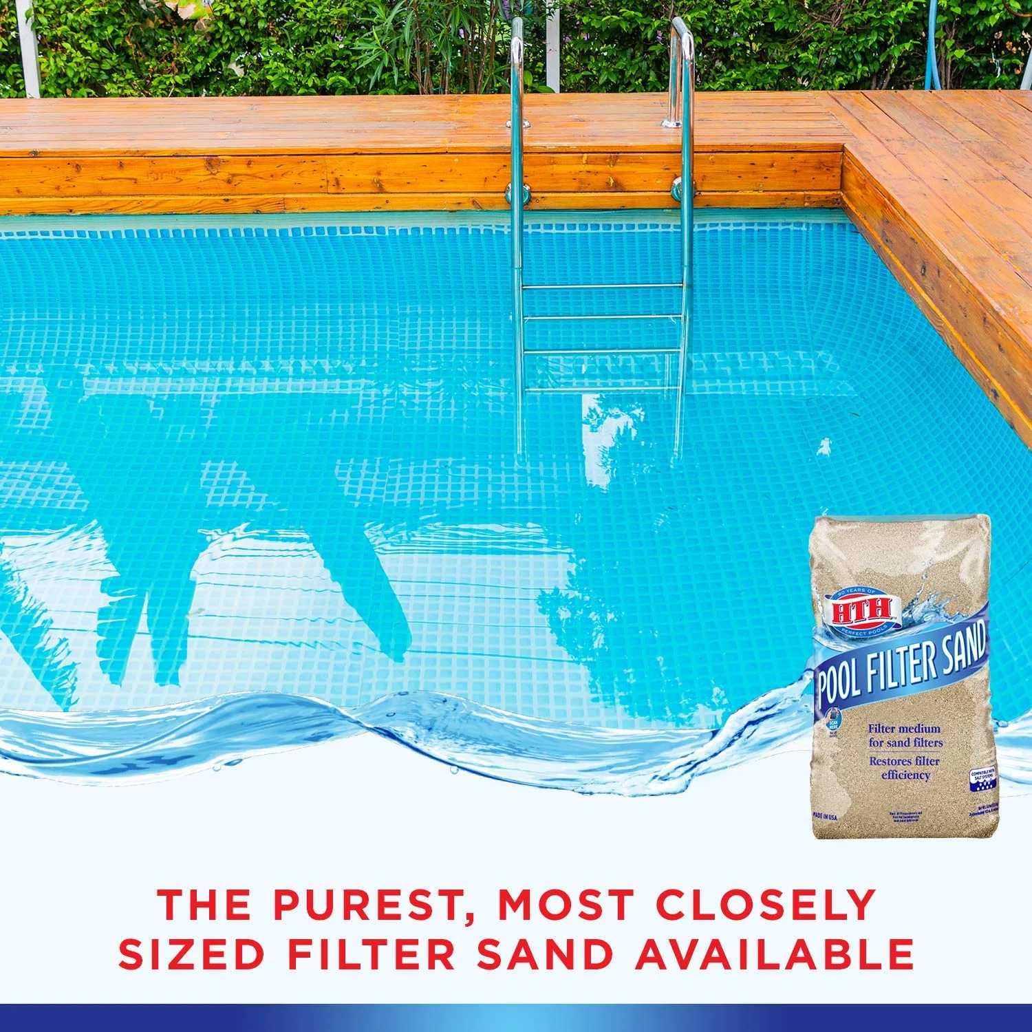 HTH 67079 Pool Filter Sand Cleaner and Clarifier, 50 lbs - Image 3