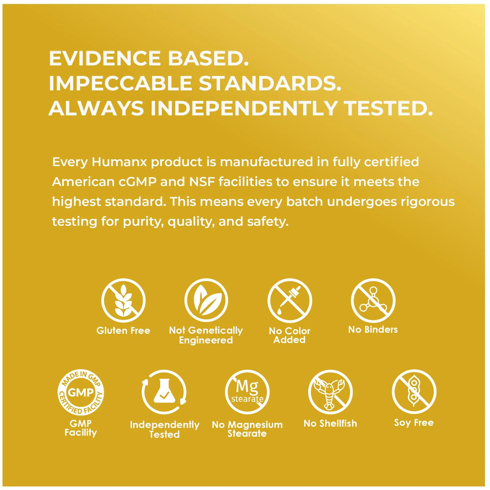 HUMANX Lactoferrin 500mg - Powerful Serving Size (Gluten Free, Non GMO, Soy Free Supplements) - A Component in Colostrum - USA Made, Supports Healthy Immunity, Iron Utilization & Absorption - Image 2