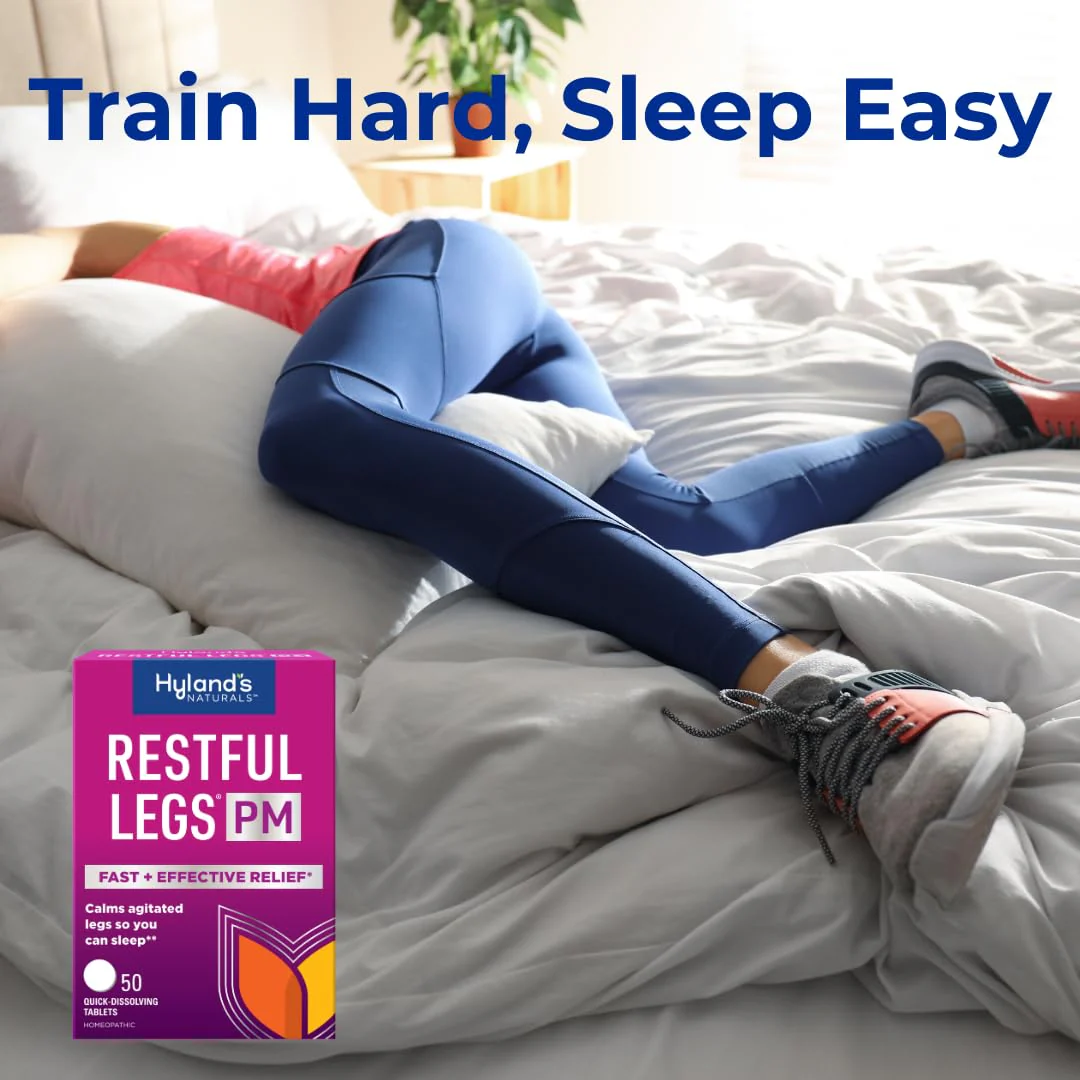Hyland's Restful Legs PM, Nighttime Formula, Calms Agitated Legs so You Can Sleep, 50 Quick Dissolving Tablets - Image 3
