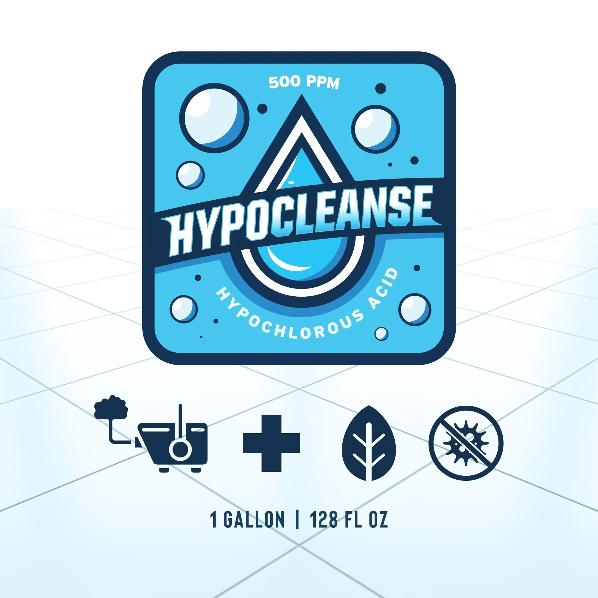 Hypochlorous Acid | HOCl | 500 PPM | 1 Gallon | Multi-Surface Cleaner - Image 3