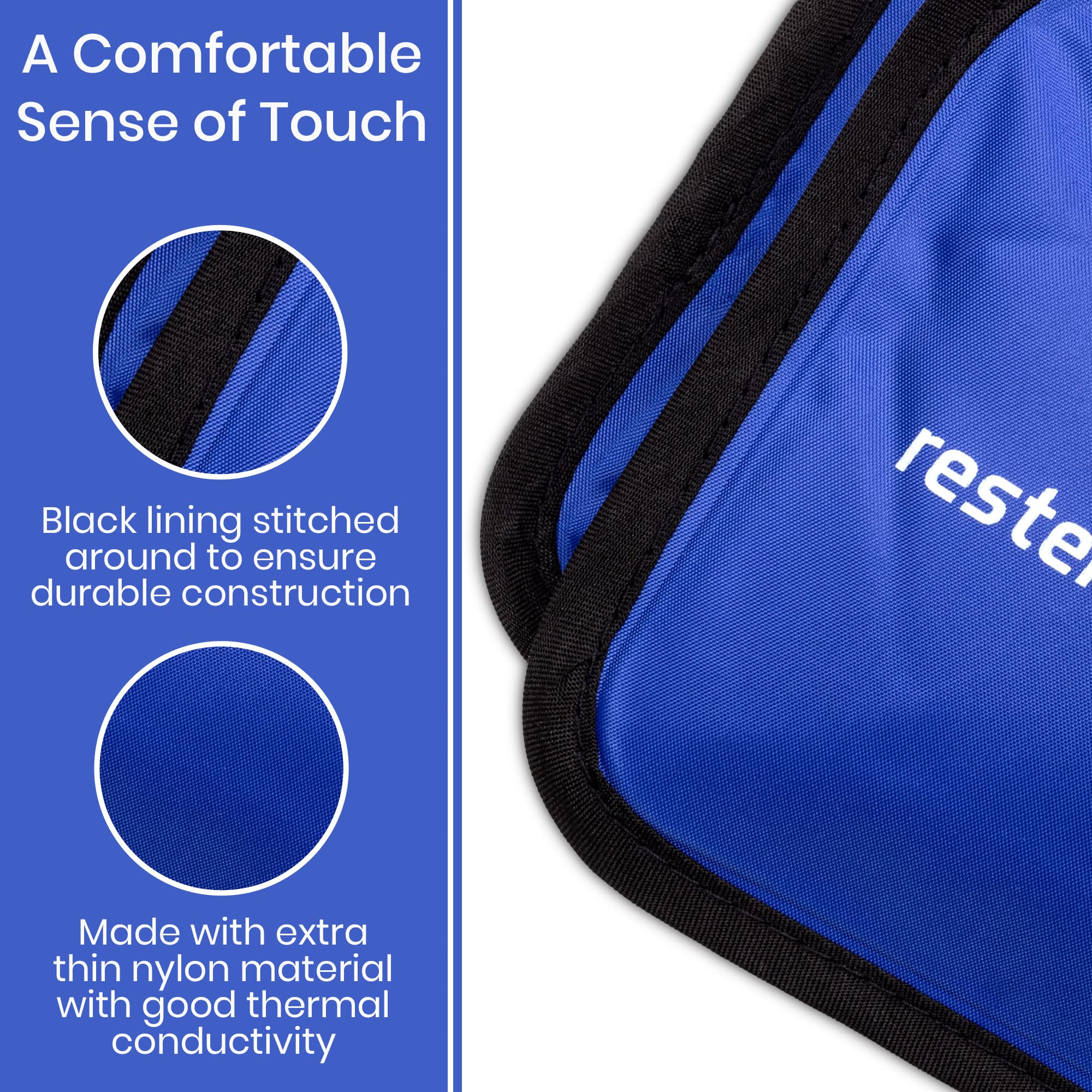 Ice Pack for Injuries Reusable, Soft Gel Flexible - (Large: 11"x14.5") for Hip, Shoulder, Knee, Back - Comfy Cold Pack Compress for Swelling, Bruises, Surgery (Lavender, 1 Pack) - Image 4