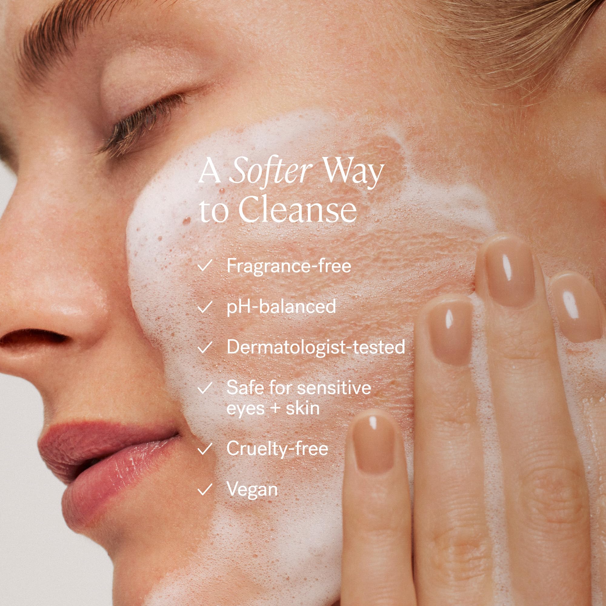 ILIA - The Cleanse Soft Foaming Cleanser + Makeup Remover | Replenish, Hydrate, Cleanse, Soften, Refresh Skin | Non-Toxic, Vegan, Cruelty-Free, Clean (6.76 fl oz | 200 ml) - Image 9