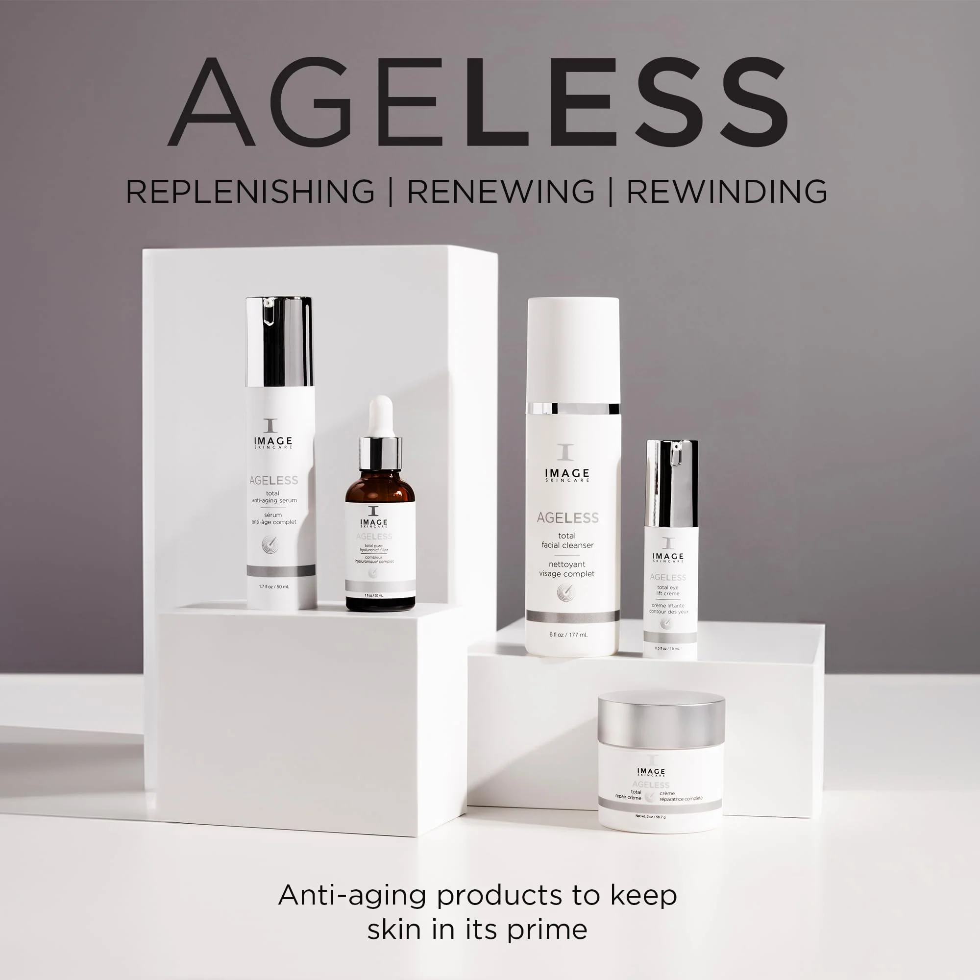 IMAGE Skincare, AGELESS Total Facial Cleanser, Gentle Face Wash for Smoother Revitalized Skin, 6 oz - Image 3