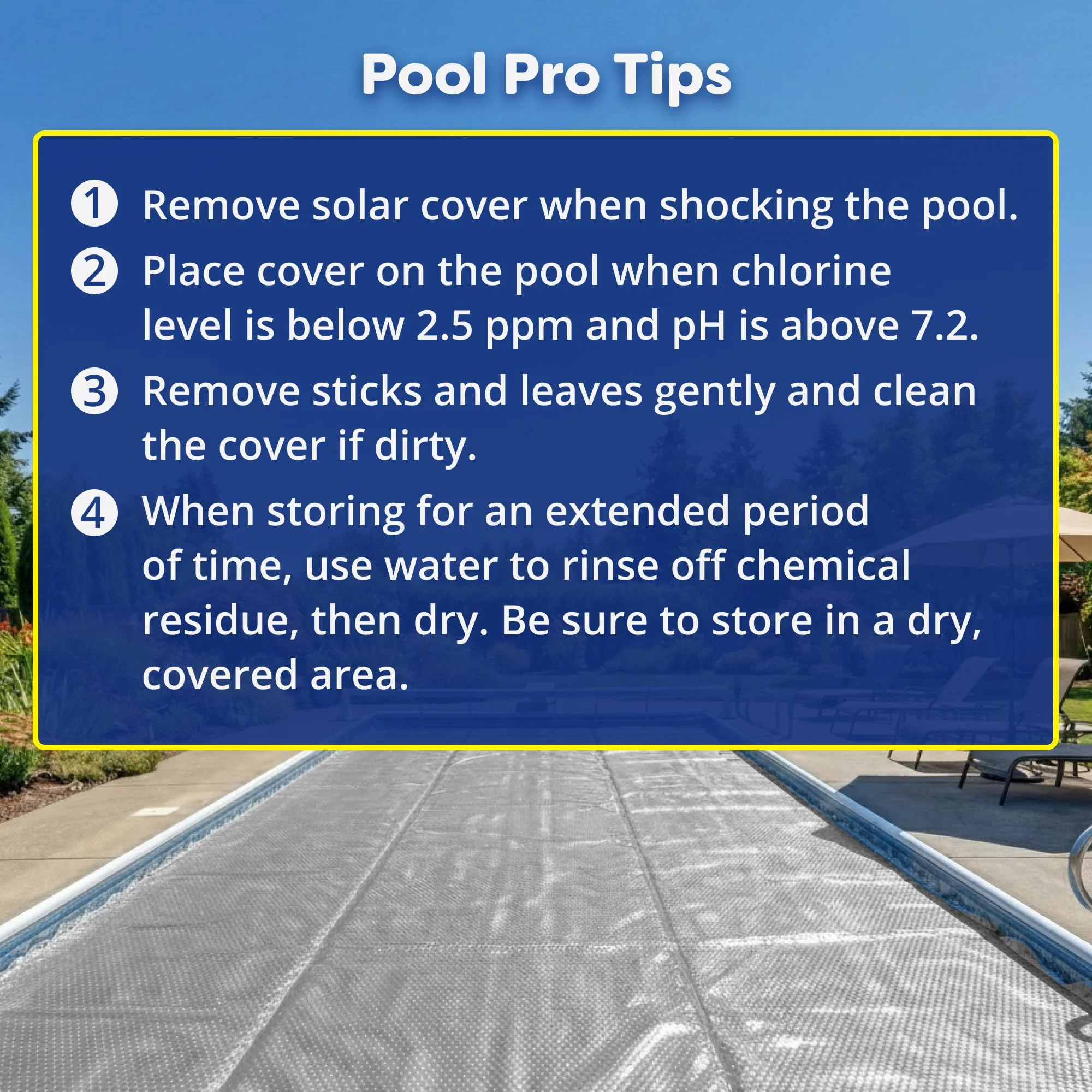 In The Swim 18' x 36' Ultra Silver Rectangle Solar Pool Cover 16 Mil for Solar Heating Above Ground Pools and Inground Pools - Image 3