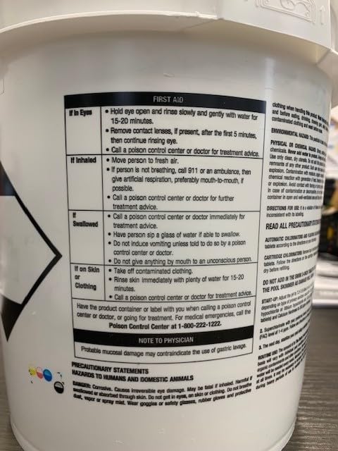 In The Swim 3 Inch Stabilized Chlorine Tablets for Sanitizing Swimming Pools - Individually Wrapped, Slow Dissolving - 90% Available Chlorine - Tri-Chlor - 10 Pounds - Image 5